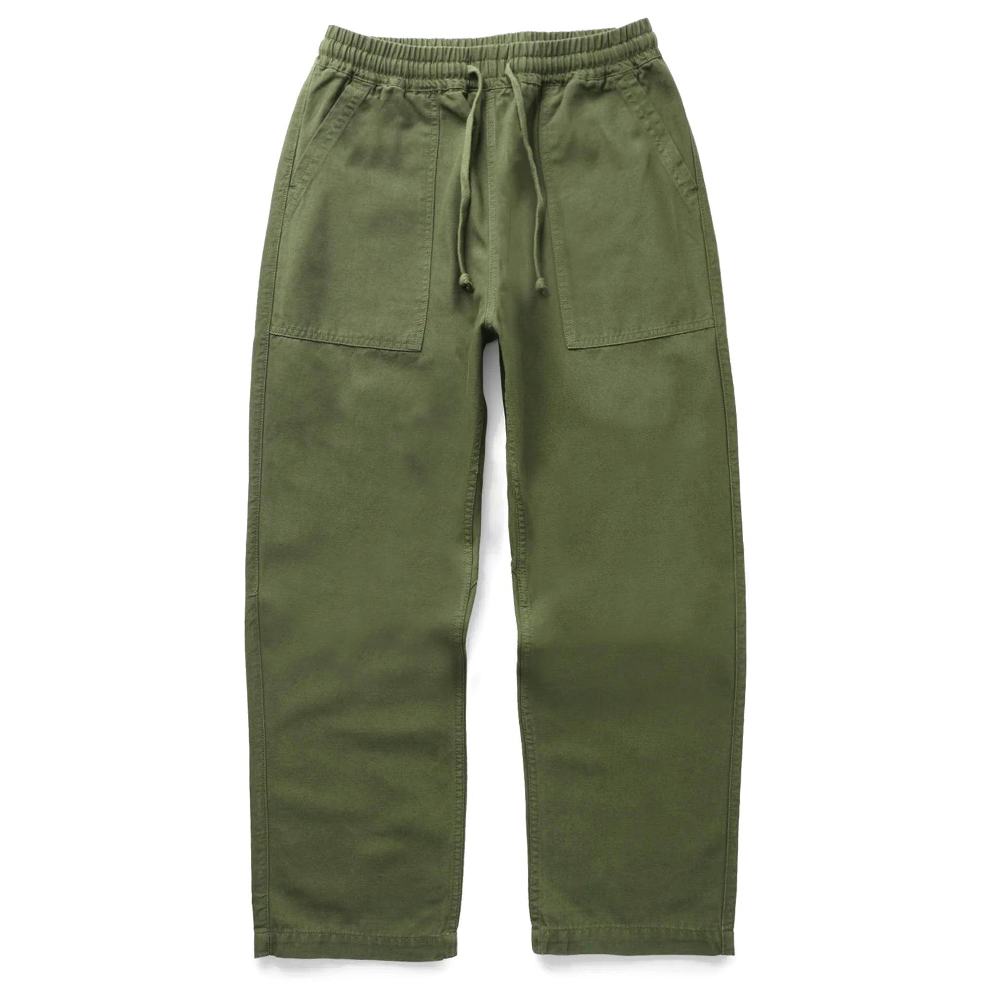 Service Works Orange Canvas Chef Pant - Olive - Large