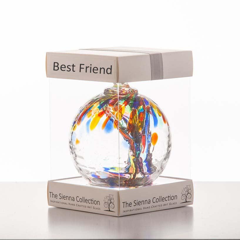 Sienna Glass Light 10Cm Spirit Ball - Best Friend - Multicoloured