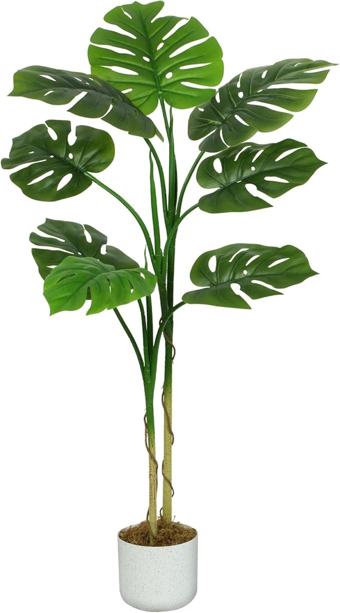Mcc Direct Artificial Plant Monstera Tree Indoor House Plant - 140