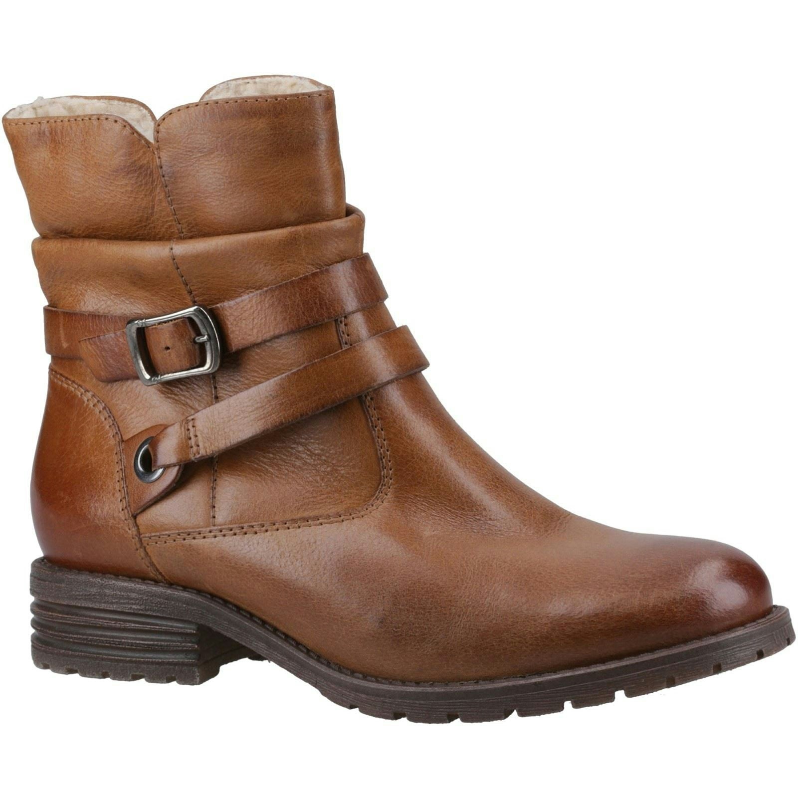 Hush Puppies Women's Piper Ankle Boots In Tan - Size 3