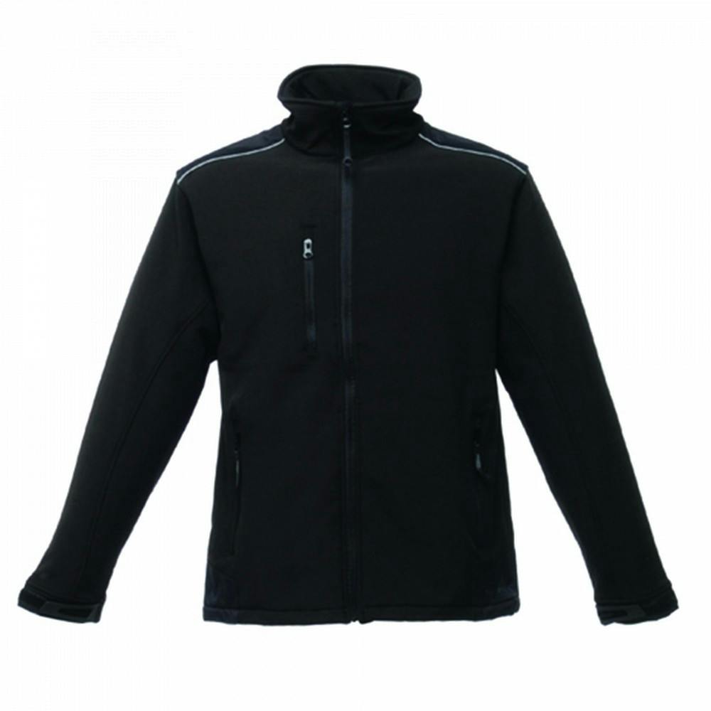 Regatta Men's Black Sandstorm Jacket - 3XL Uk - 94% Polyester/6% Elastane