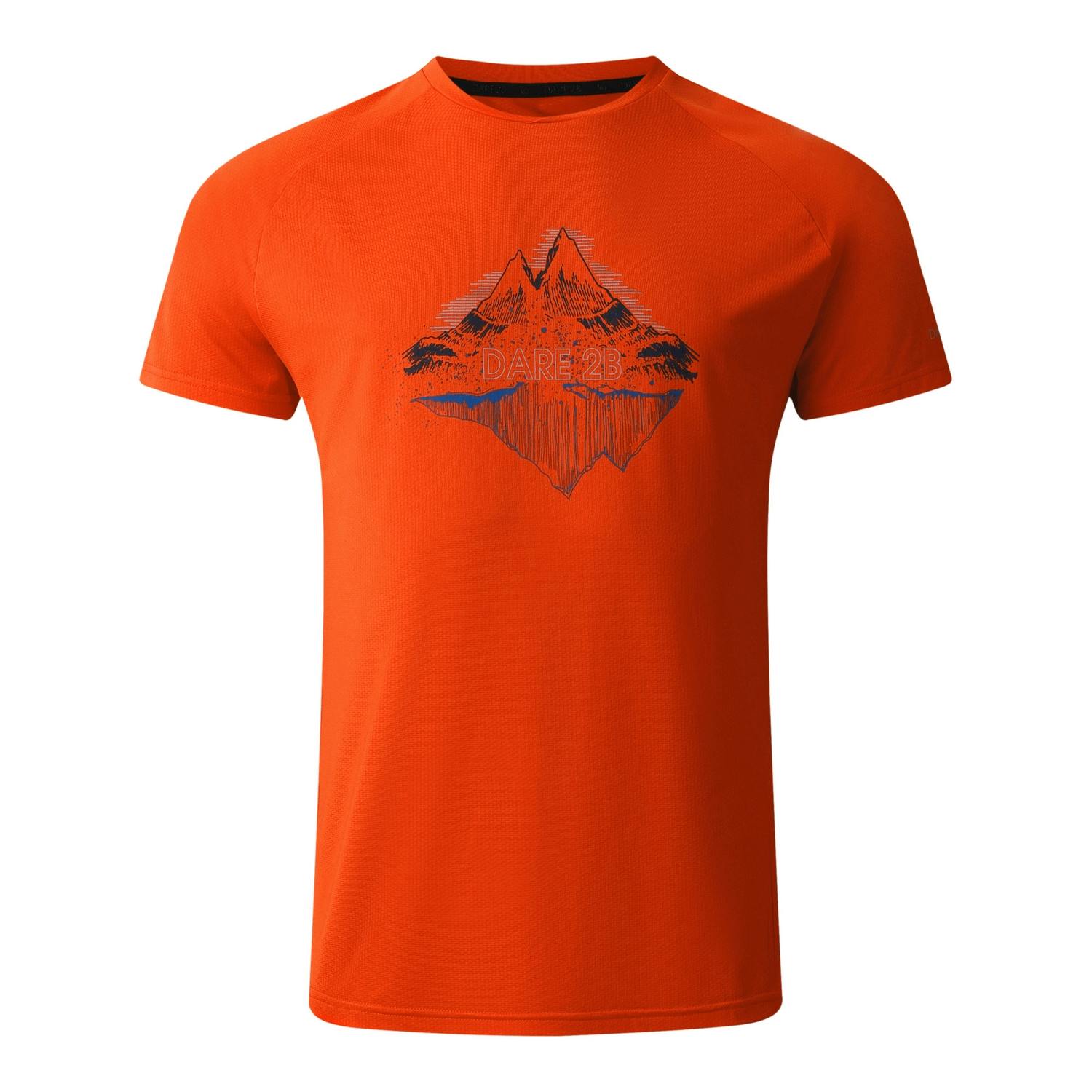 Dare 2B Men's Red Tech Ii T-Shirt - Seville - Seville - Xl