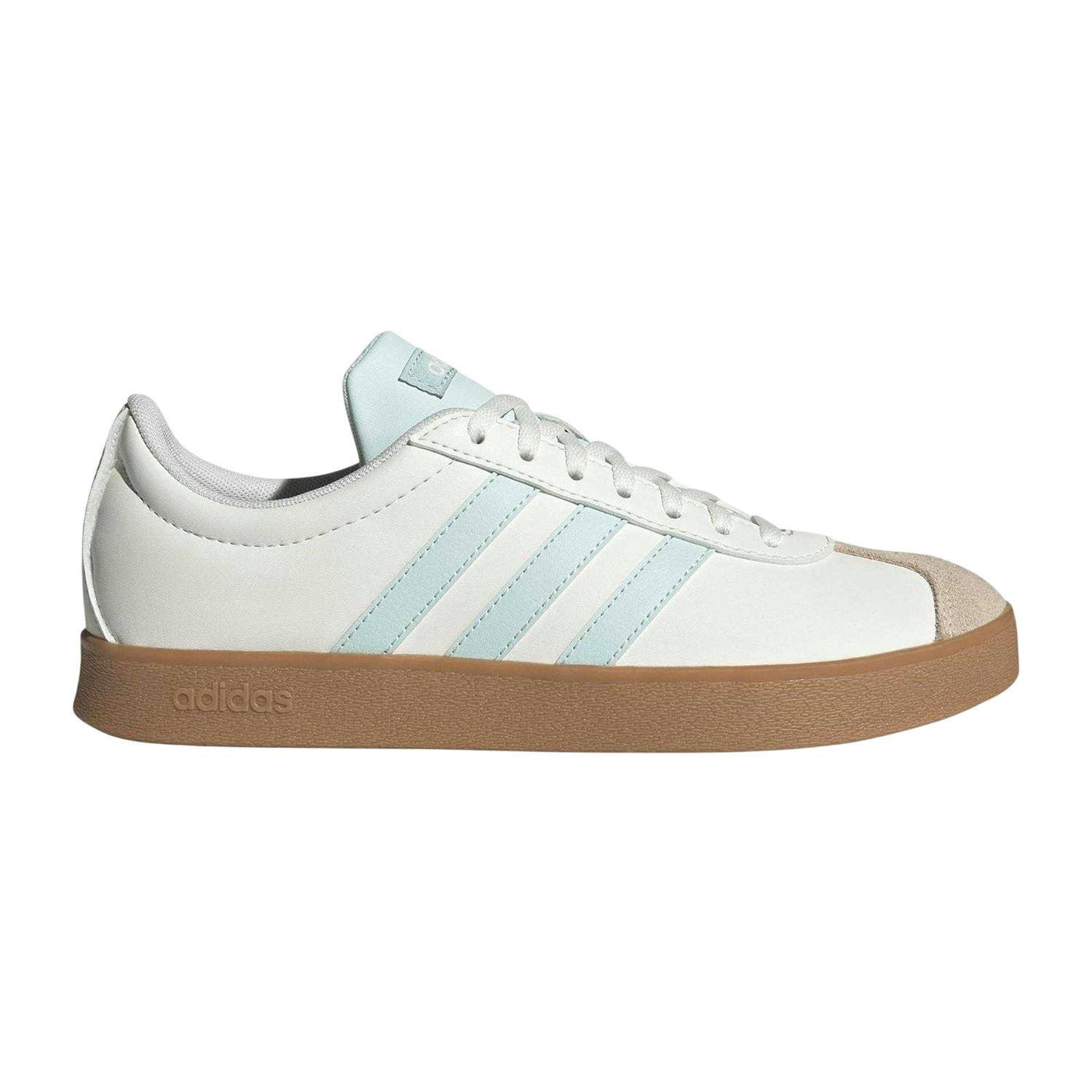 Adidas Women's White 3 Stripes Synthetic Trainers - 5 Uk - 100% Mixed