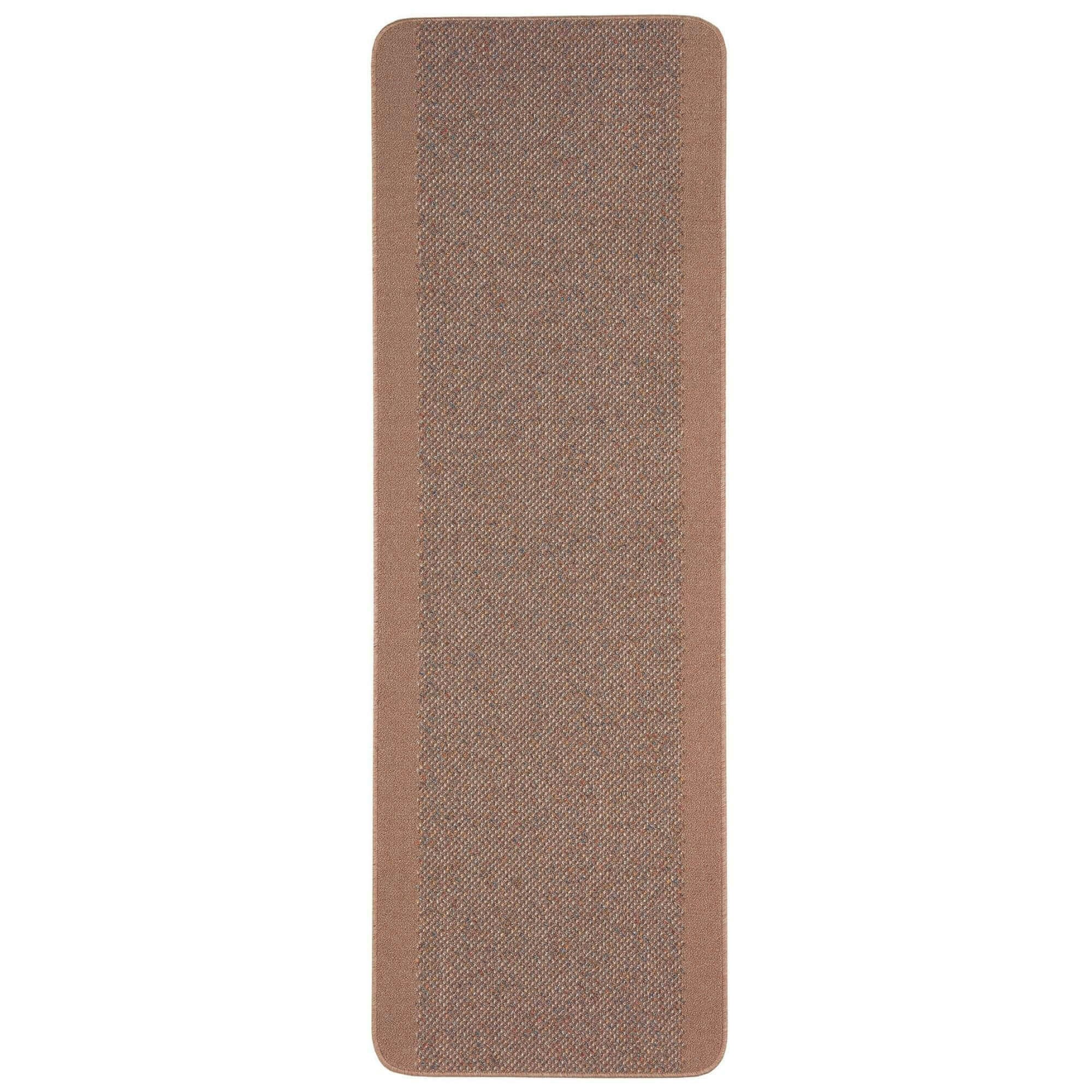 The Rugs Beige Washable Designer Bordered Rug | 110B - 80X140 Cm