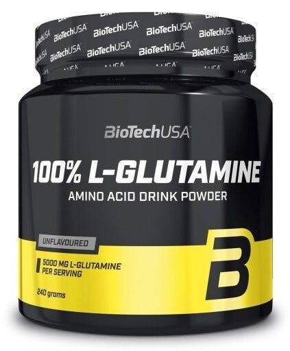 Biotechusa 100% L-Glutamine 240G-Unflavoured - Image 5