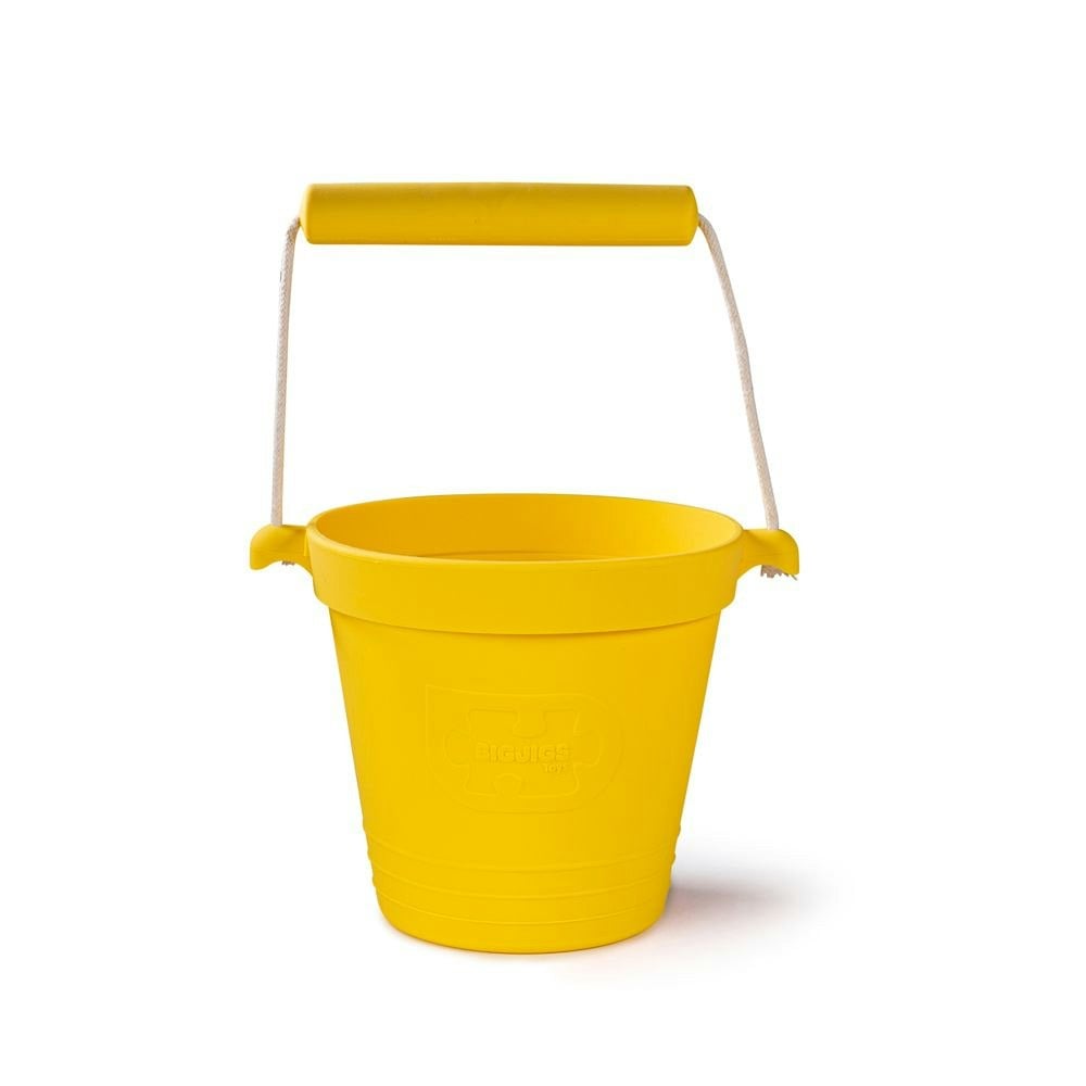 Bigjigs Toys Yellow Activity Bucket - Honey