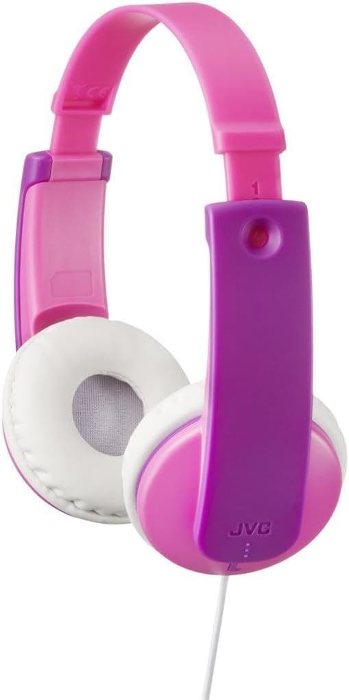 Jvc Pink/Purple Tinyphones Stereo Kids Wired 3.5Mm Headphones - Ha-Kd7pn-E