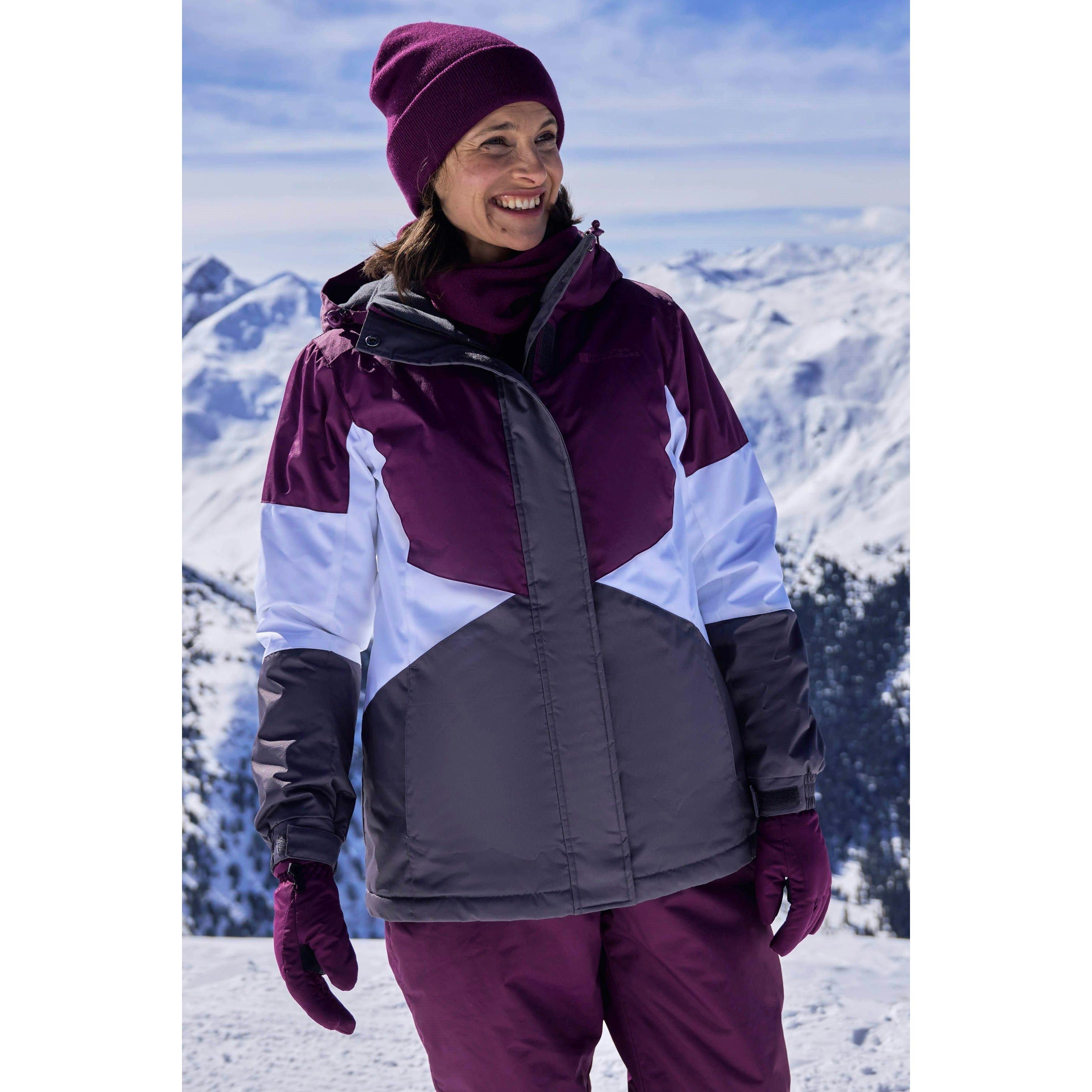 Mountain Warehouse Women's Purple Moon Ii Ski Jacket - Size 18 Uk