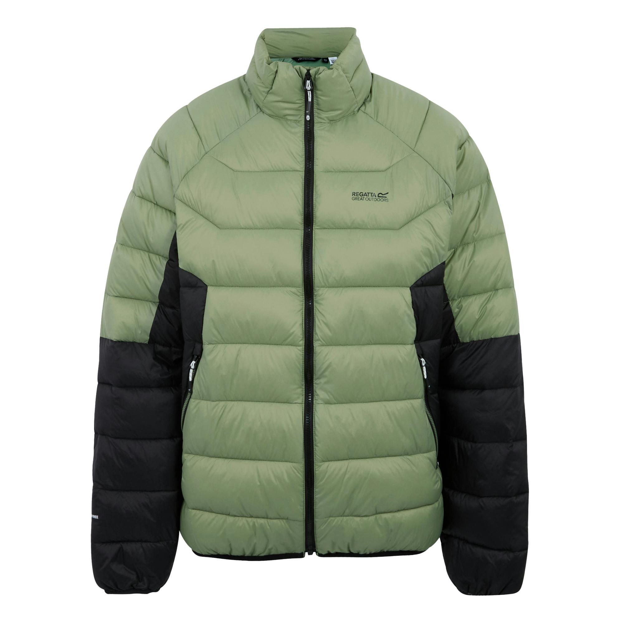 Regatta Men's Green/Black Dalent Padded Jacket - Oil - M - Oil - 100% Polyamide