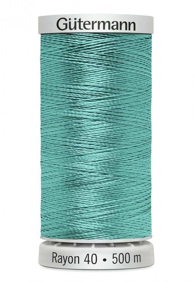 Gutermann No 40 Sulky Rayon Embroidery Thread 500M Rayon Thread Suitable For Embroidery - 1045 - 500 Metres