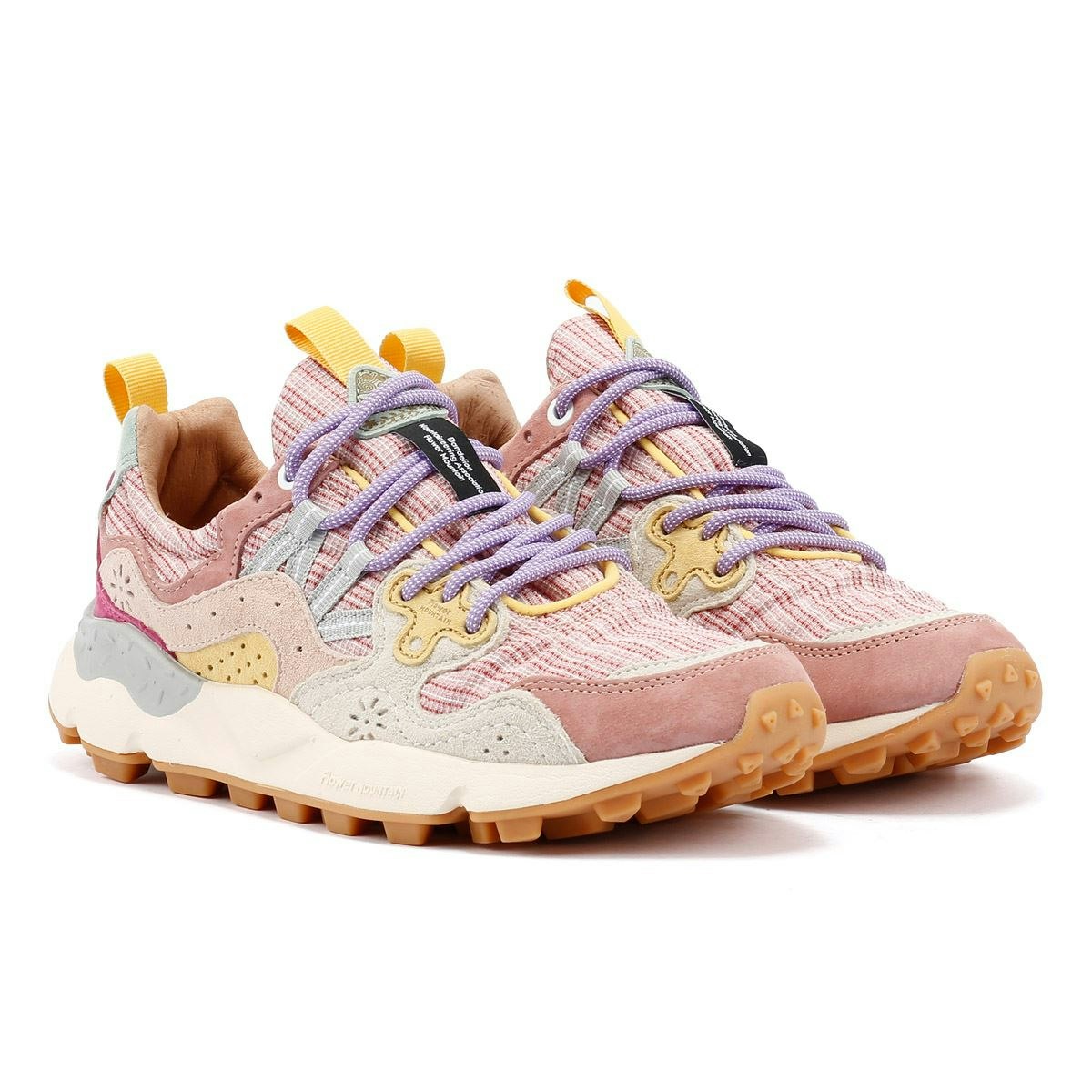 Flower Mountain Women's Pink Yamano 3 Trainers - - Eu Size 41