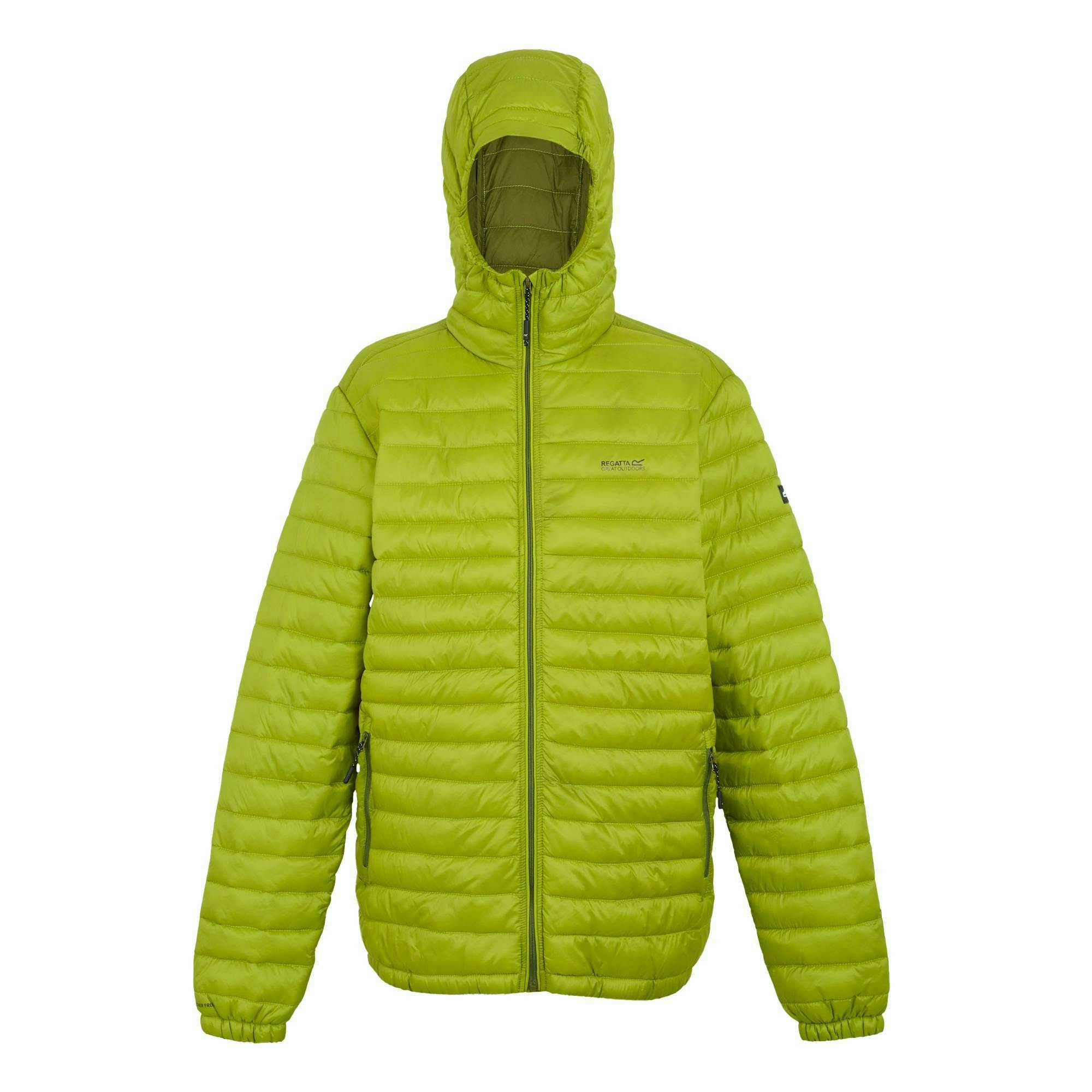 Regatta Men's Green Hurden Padded Jacket - Grenoble - Xxl - Grenoble - 100% Polyamide
