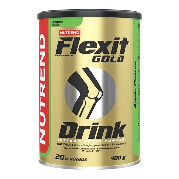 NUTREND FLEXIT GOLD DRINK Joint Health Supplement 400g Powder Apple Flavour - Image 3