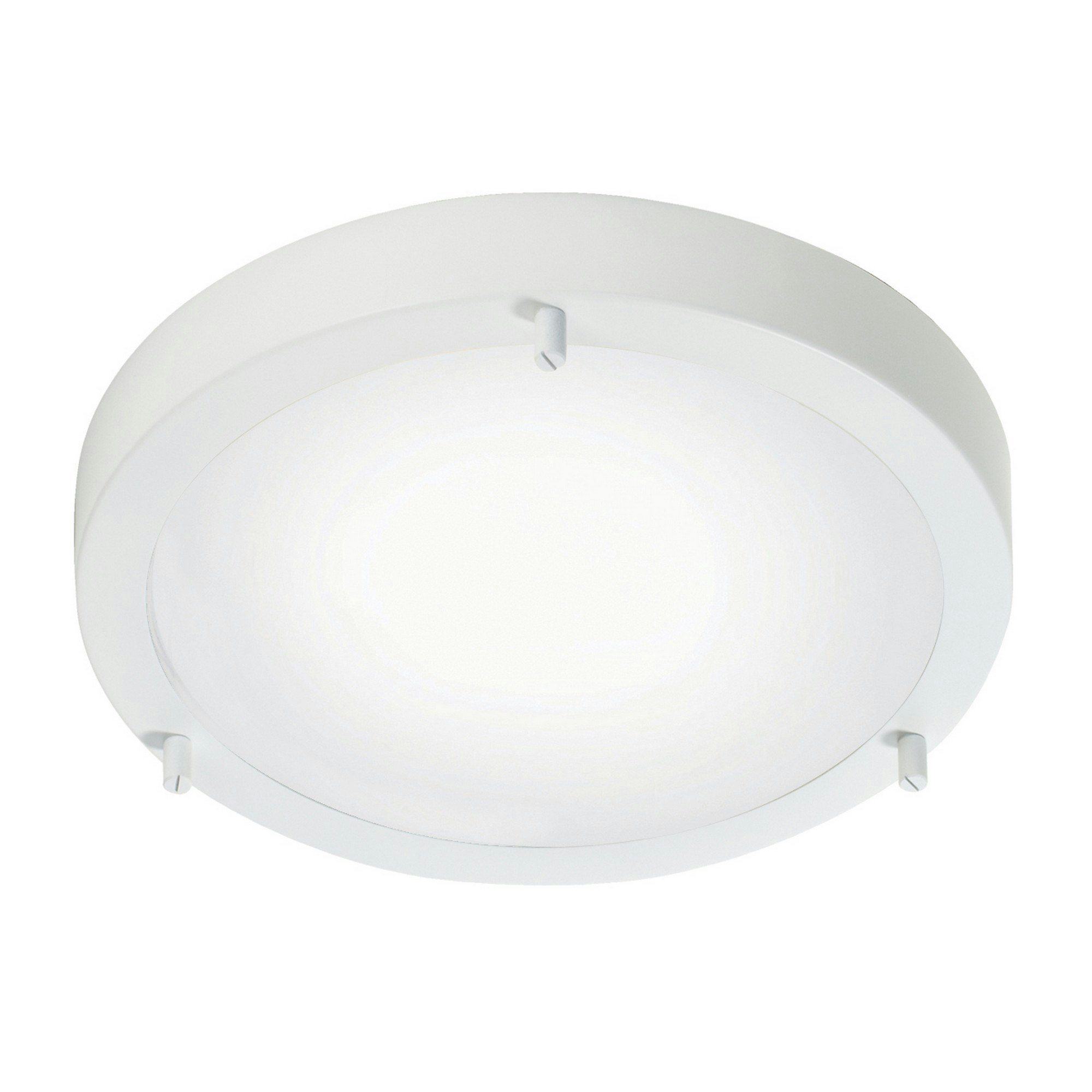 Rackhams Light/White Ancona Maxi E27 | Ceiling | - Glass - 1