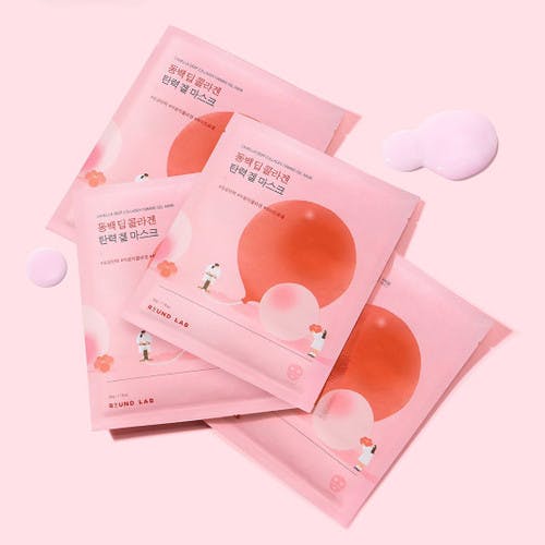 Round Lab Camellia Deep Collagen Firming Gel Mask 1 Sheet - Image 7
