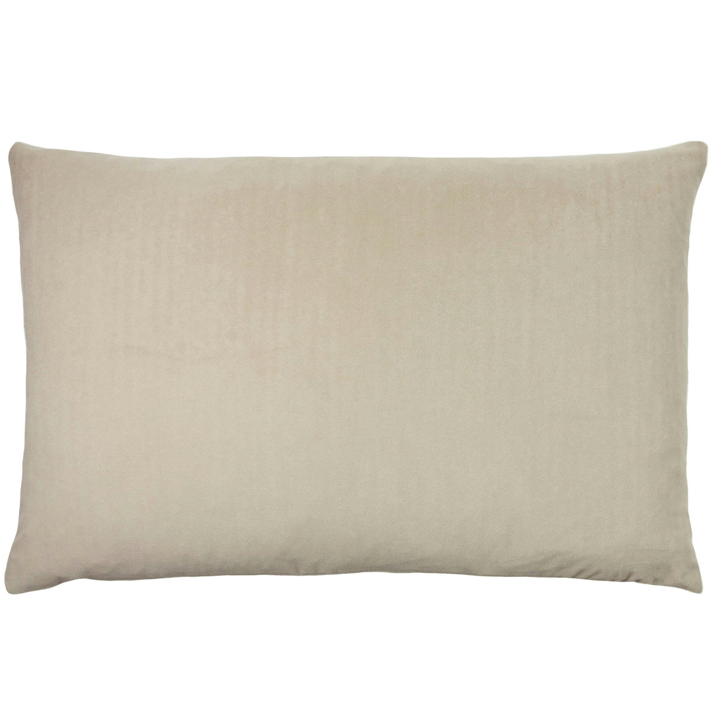 Rackhams Cream Contra Cushion Cover - Natural/ - One Size - Natural/ - 100% Polyester