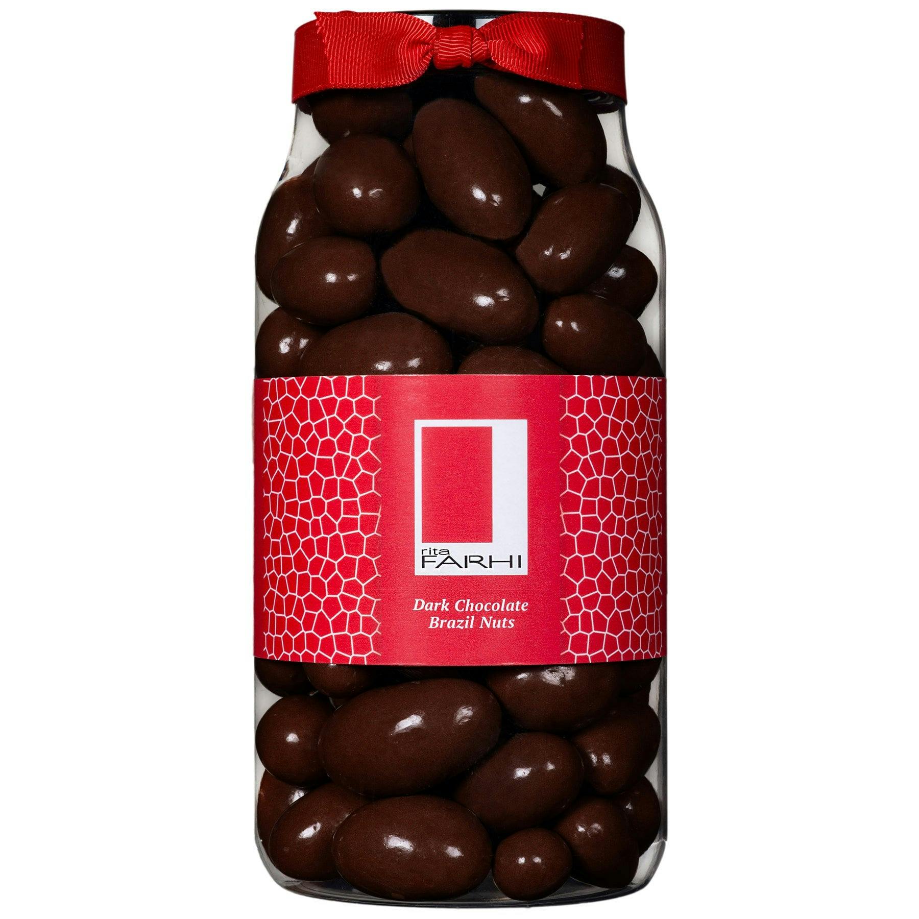 Rita Farhi Dark Chocolate Coated Brazil Nuts, Palm Oil Free, 740G