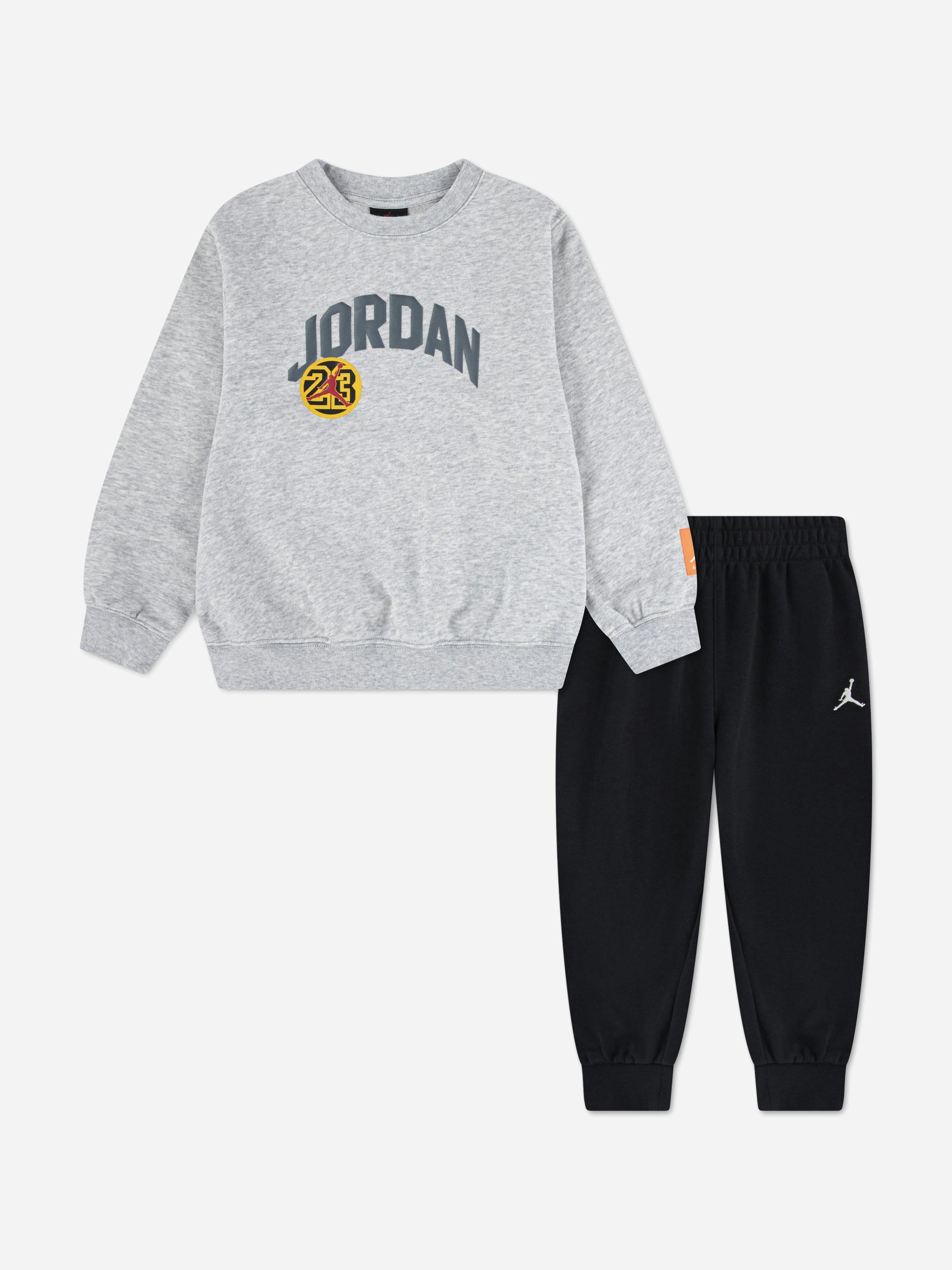 Jordan Boys Black Mj Dynasty Tracksuit In - 12 Months