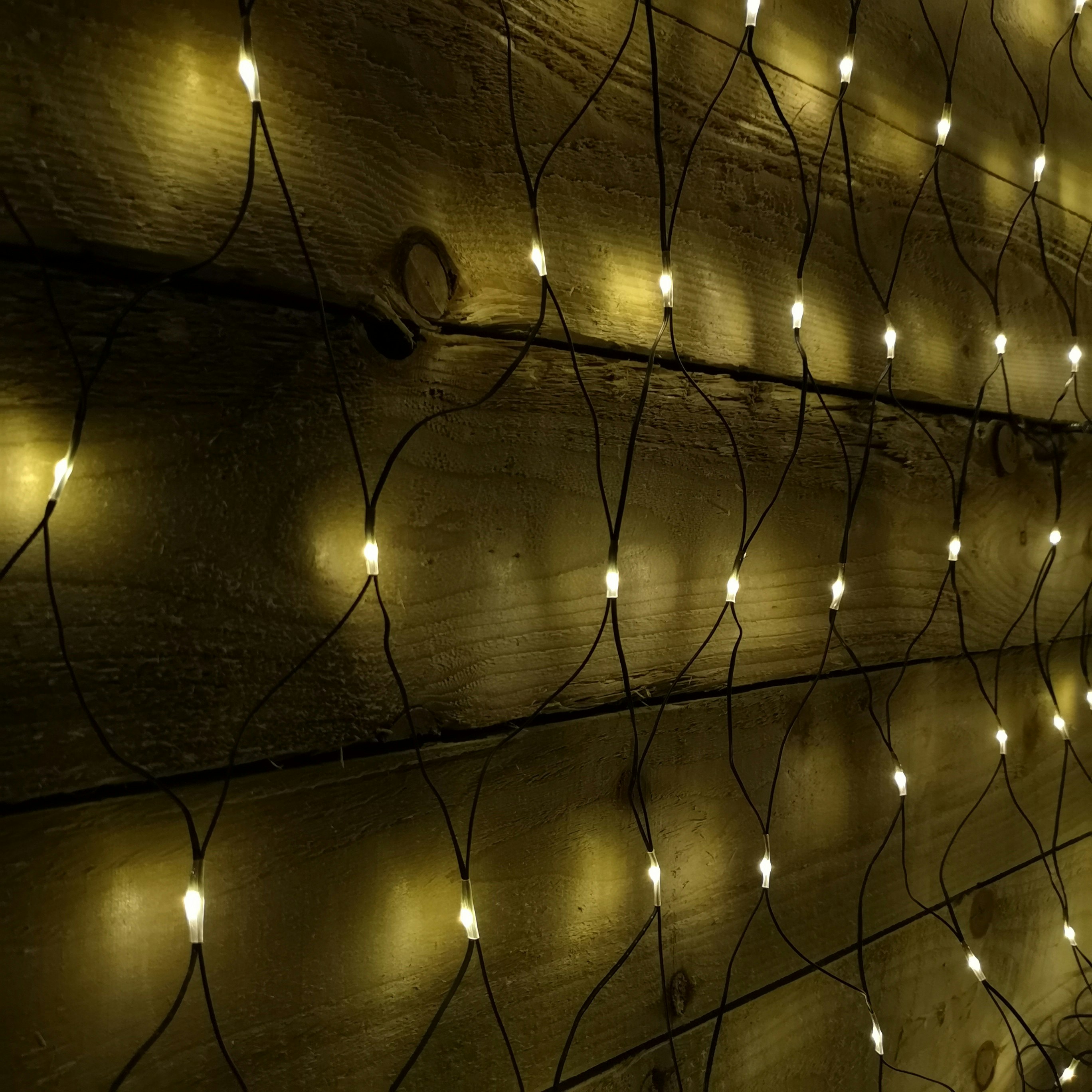 Rackhams Light/White 1.7M X 1.2M 180 Led Indoor Outdoor Multifunction Christmas Net With Timer In Warm