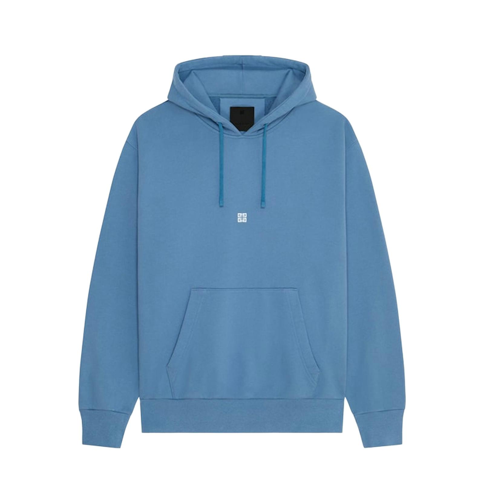Givenchy Blue 4G Detail Hoodie In - L