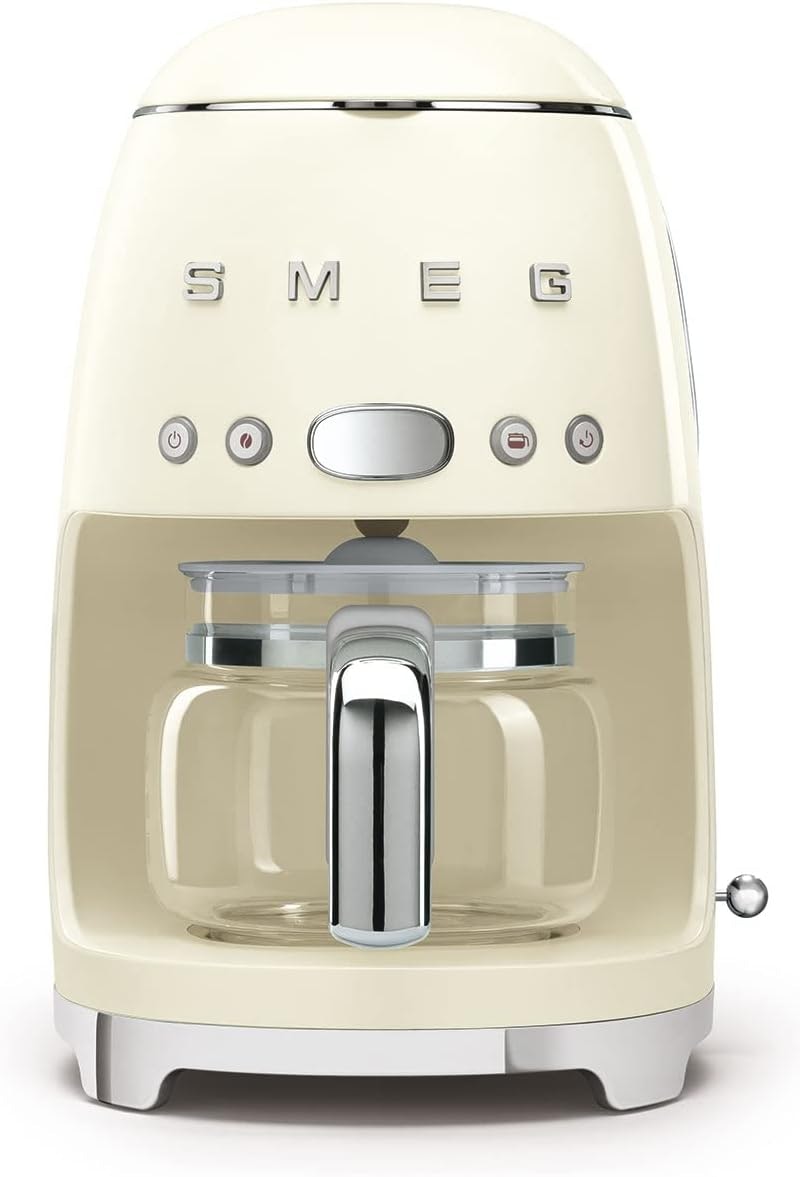 Smeg Cream Dcf02 Drip Filter Coffee Machine