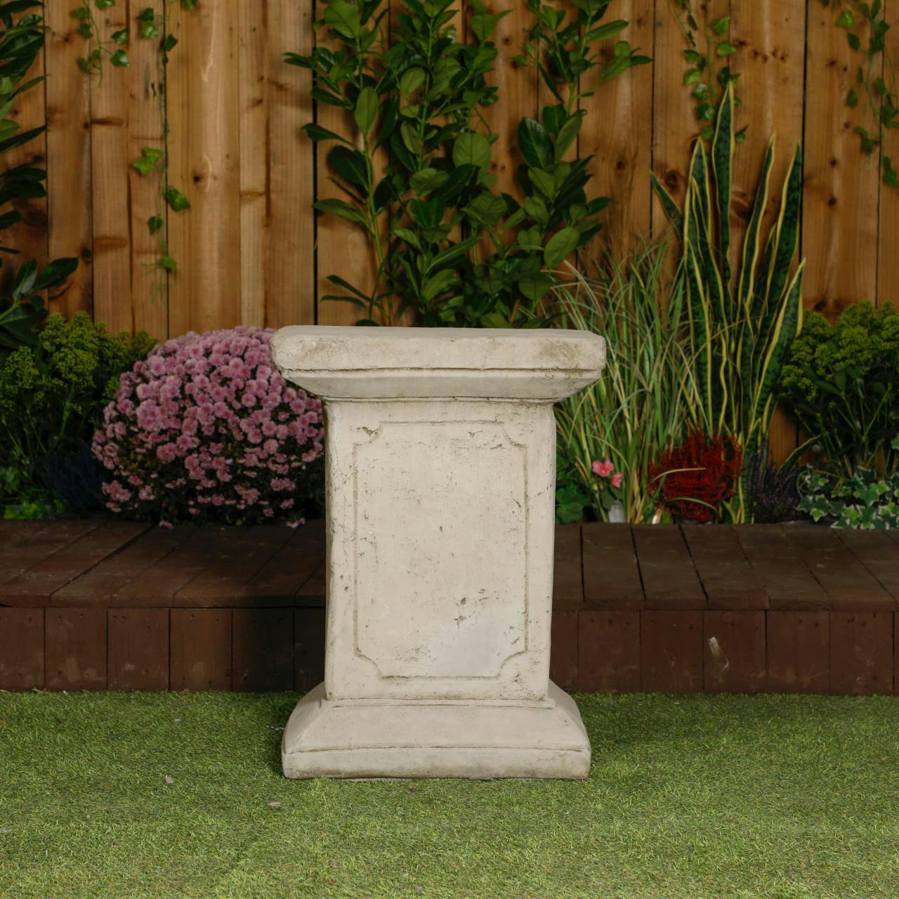 Rackhams Giant Square Plinth Roman Style Pedestal