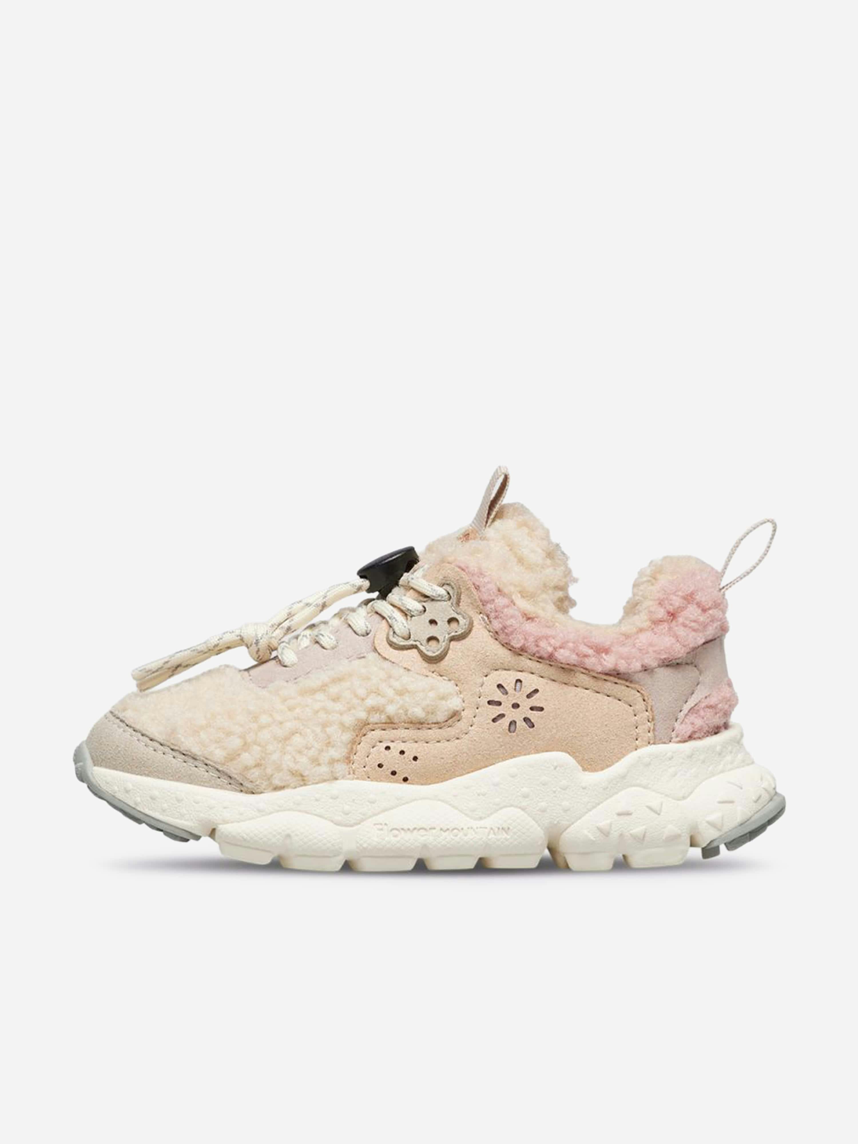 Flower Mountain Girls Pink Doi Trainers In - Eu 30