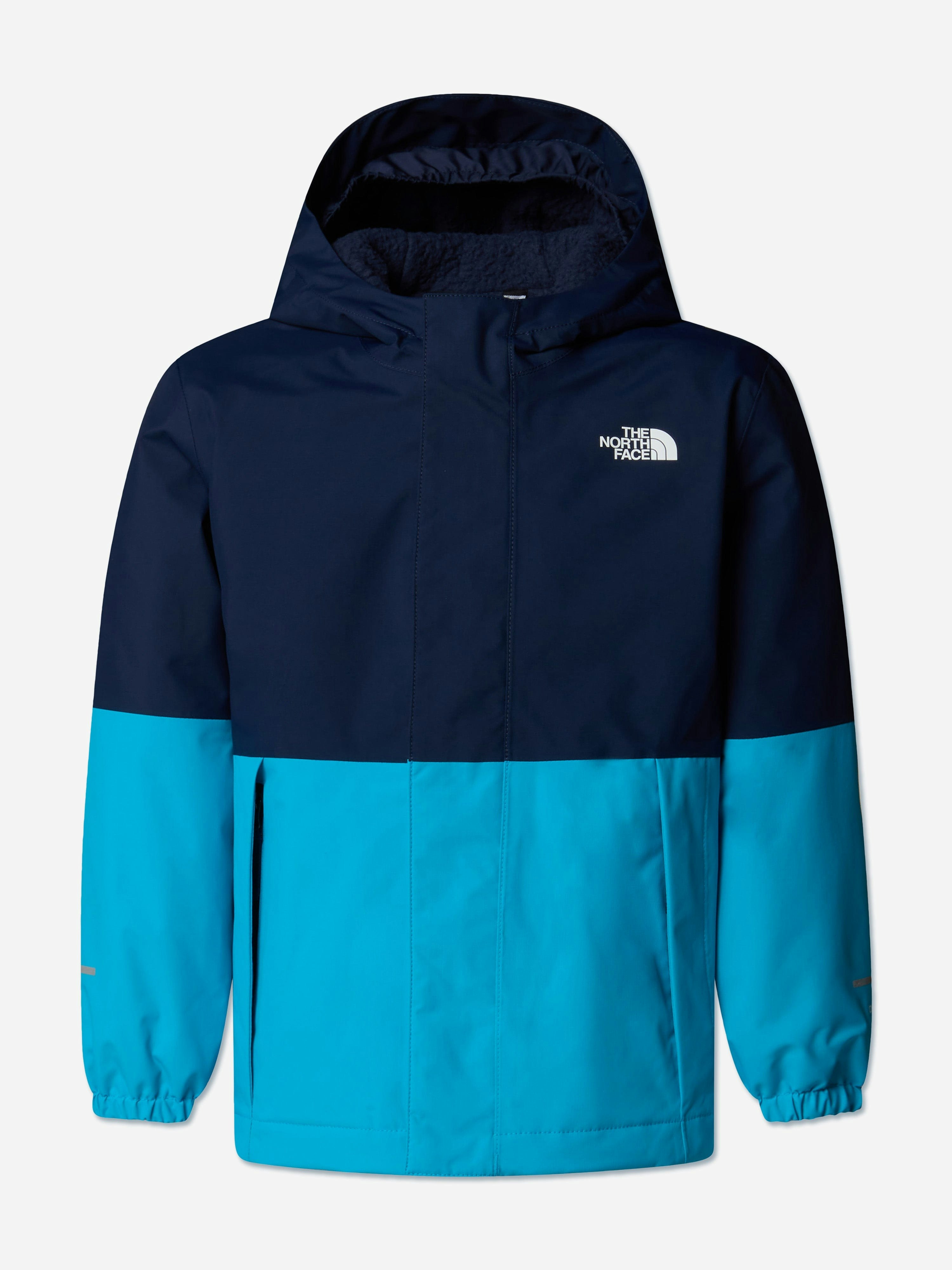 The North Face Boys Blue Kids Warm Antora Rain Jacket In Navy - 7 Yrs