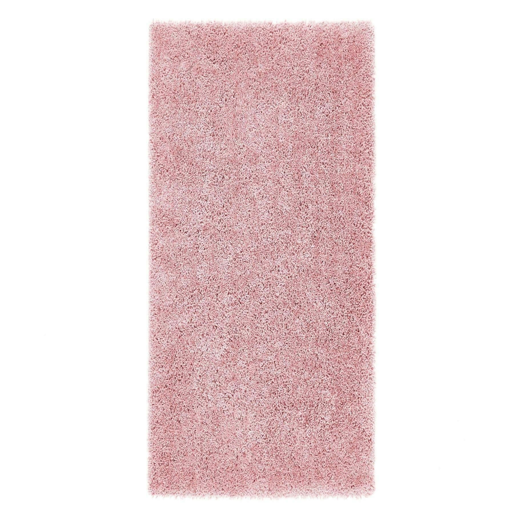Rackhams Pink Chicago Shaggy Rug - 67X200 Cm