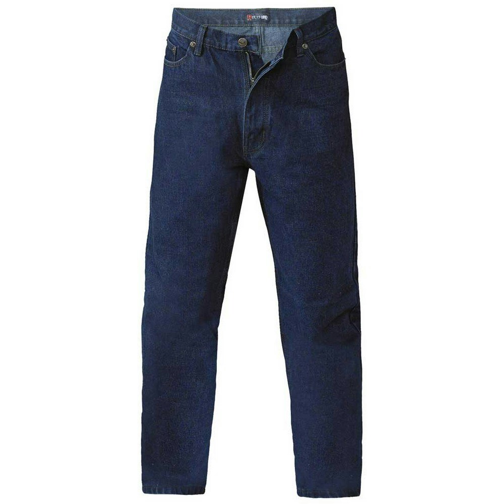 Duke Men's Black D555 Rockford Denim Comfort Jeans - 30R
