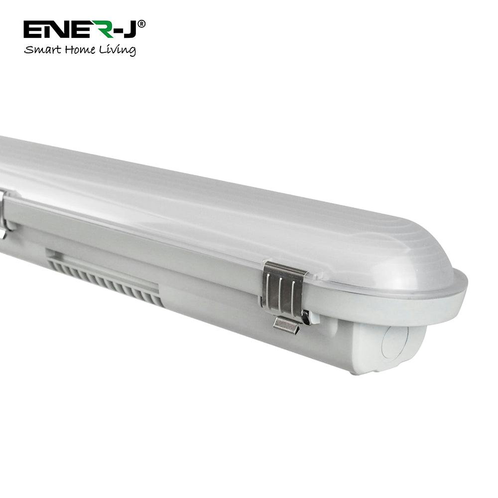Ener-J Light Non Corrosive Waterproof Fitting, 1.5M 50W, 120 Lumens/W, Cct Switchable With 4W Emergency | Single Pack