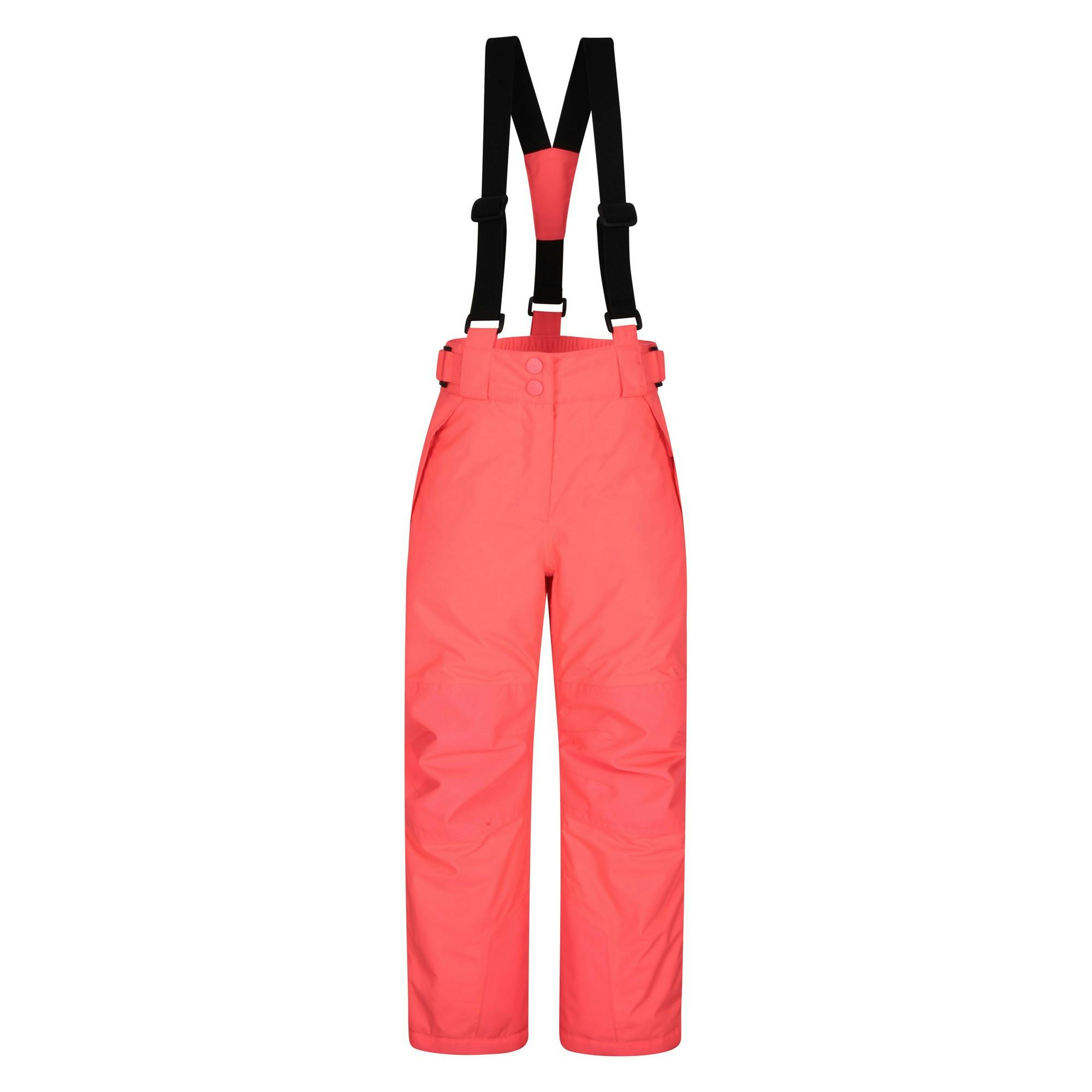 Mountain Warehouse Pink Kids Falcon Extreme Ski Trousers - 13 Years - 94% Polyester/6% Elastodiene