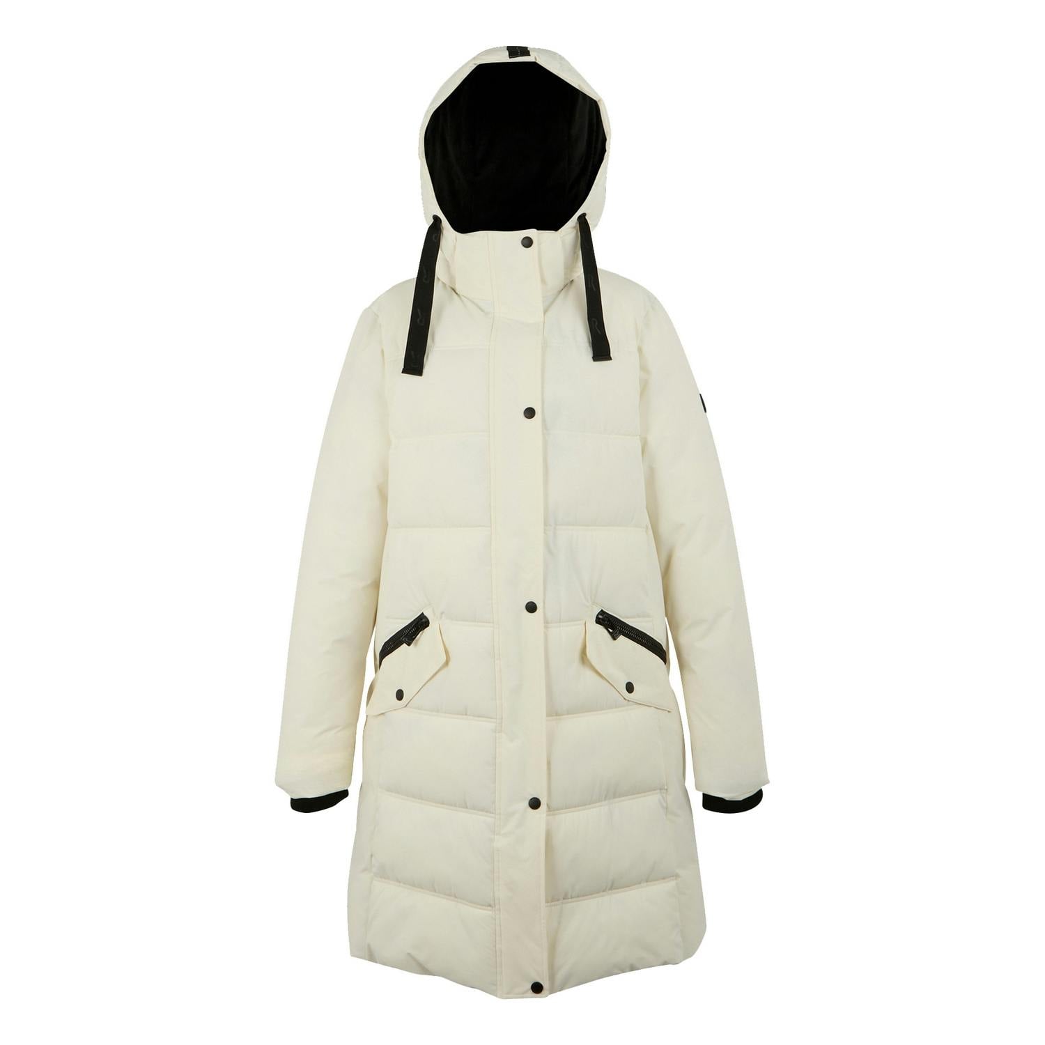 Regatta Women's White/Black Eryn Padded Jacket - Stone - 14 Uk - Stone - 100% Mixed