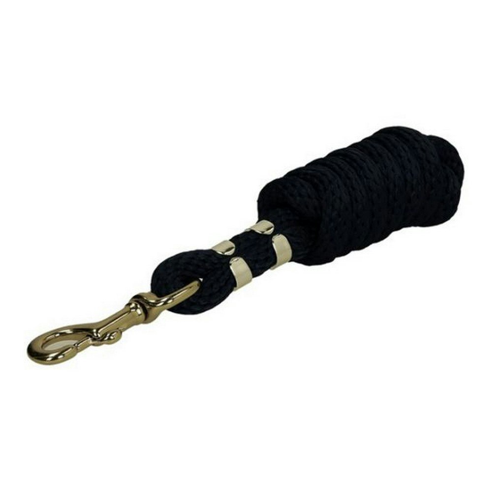 Shires Black Topaz Horse Lead Rope - 1.8M