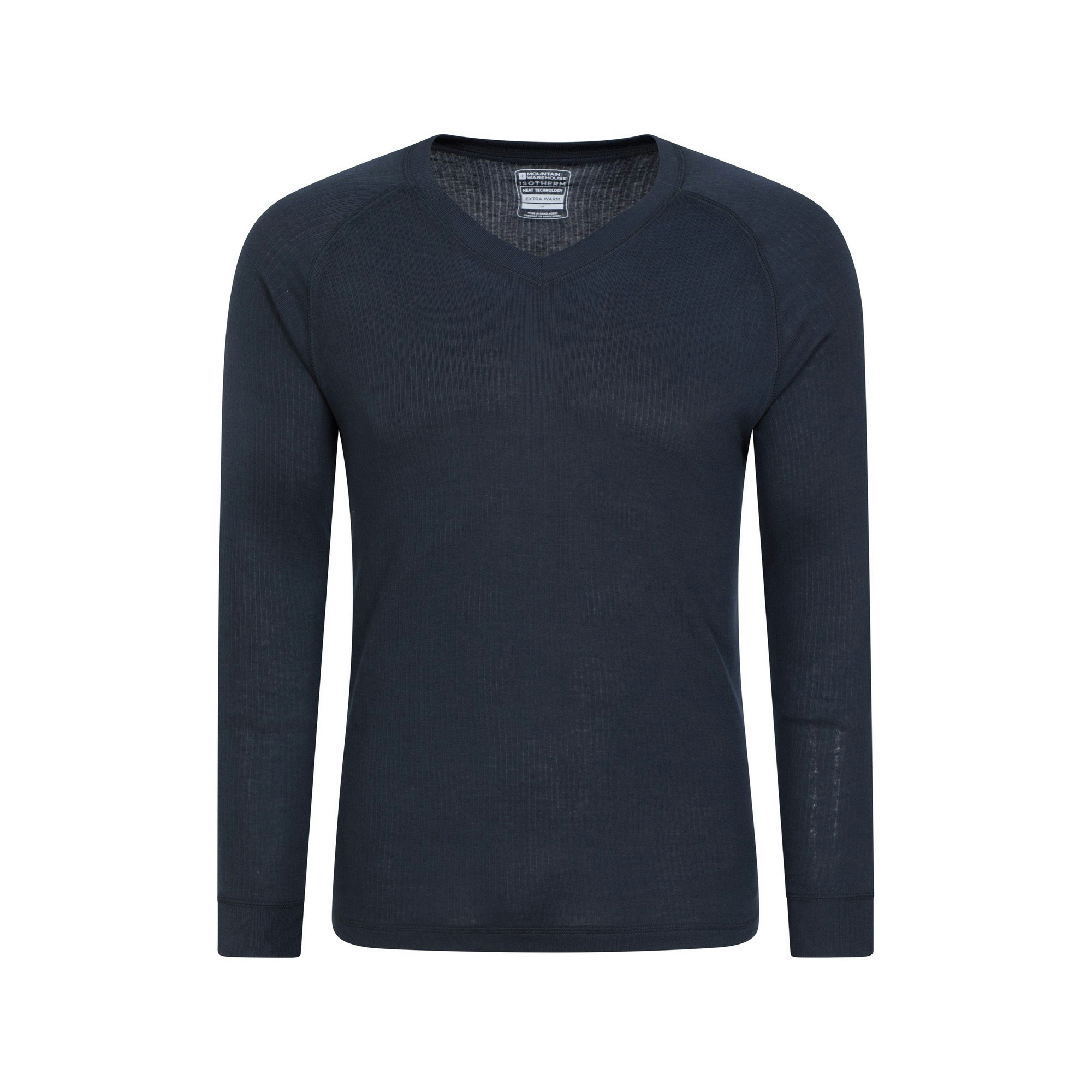Mountain Warehouse Men's Talus V Neck Thermal Top - Navy - - Navy 4XL