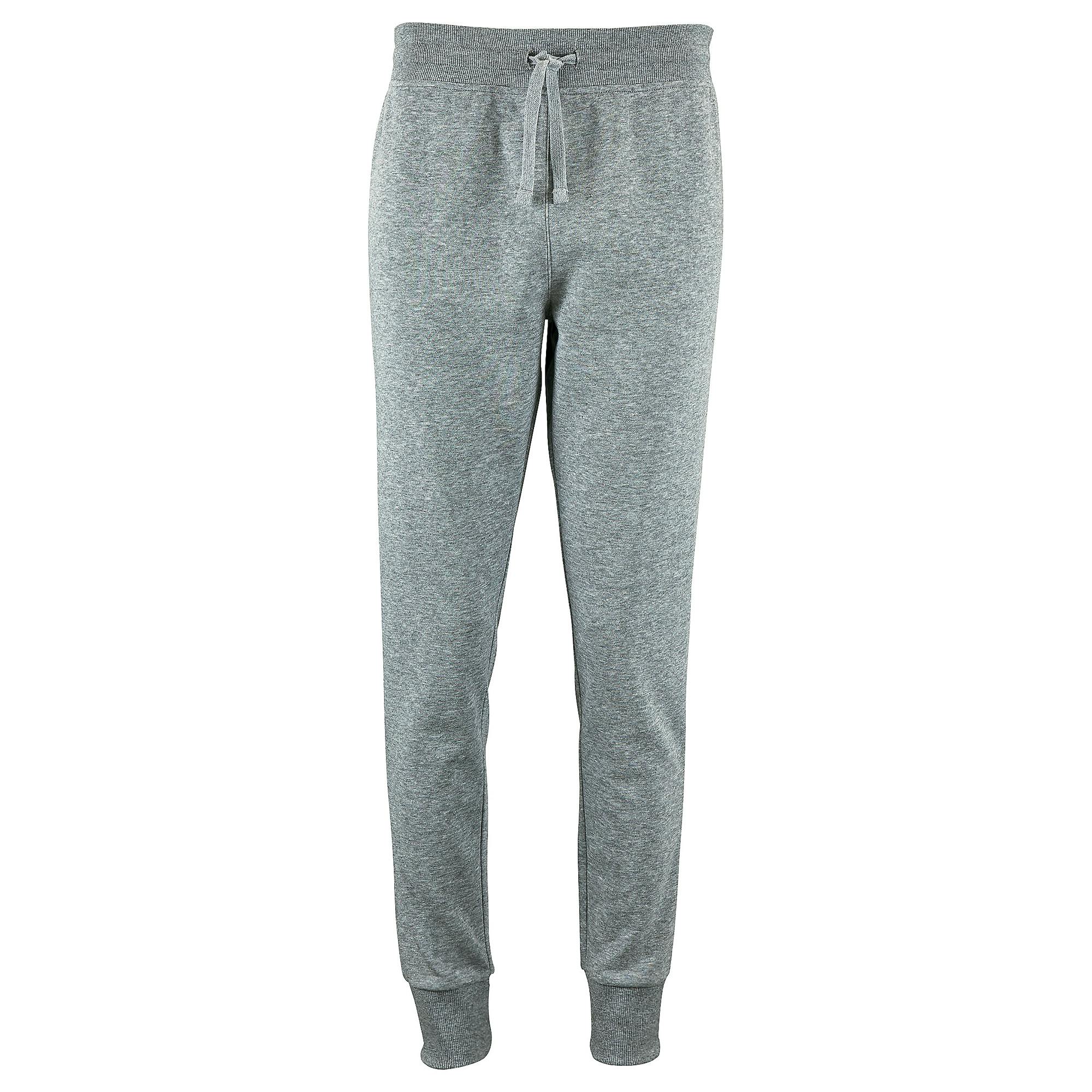 SOLS Womens/Ladies Jake Slim Fit Jogging Bottoms (Grey Marl) - Size Large - Image 3