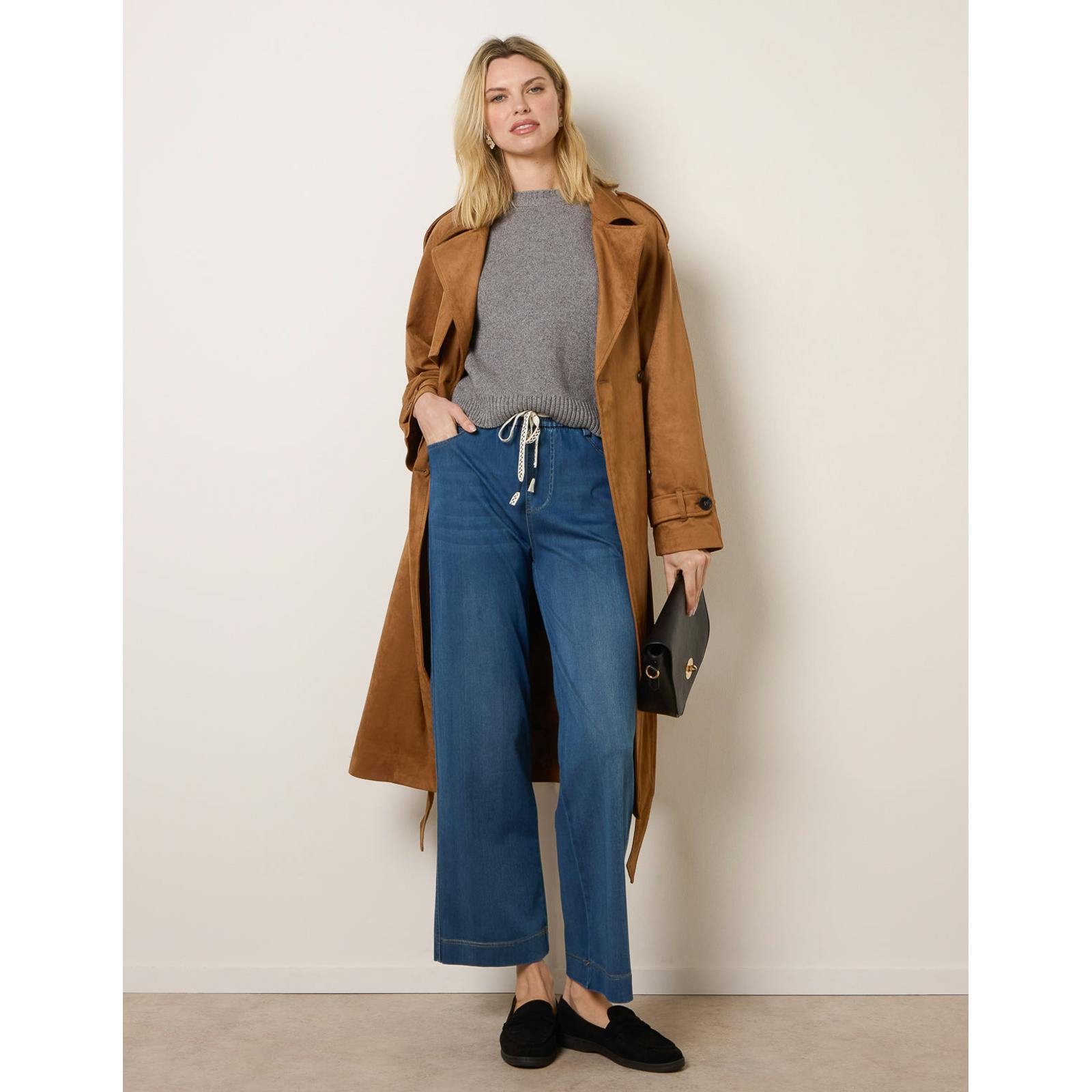 Blue Vanilla Elasticated Waist Jeans - M