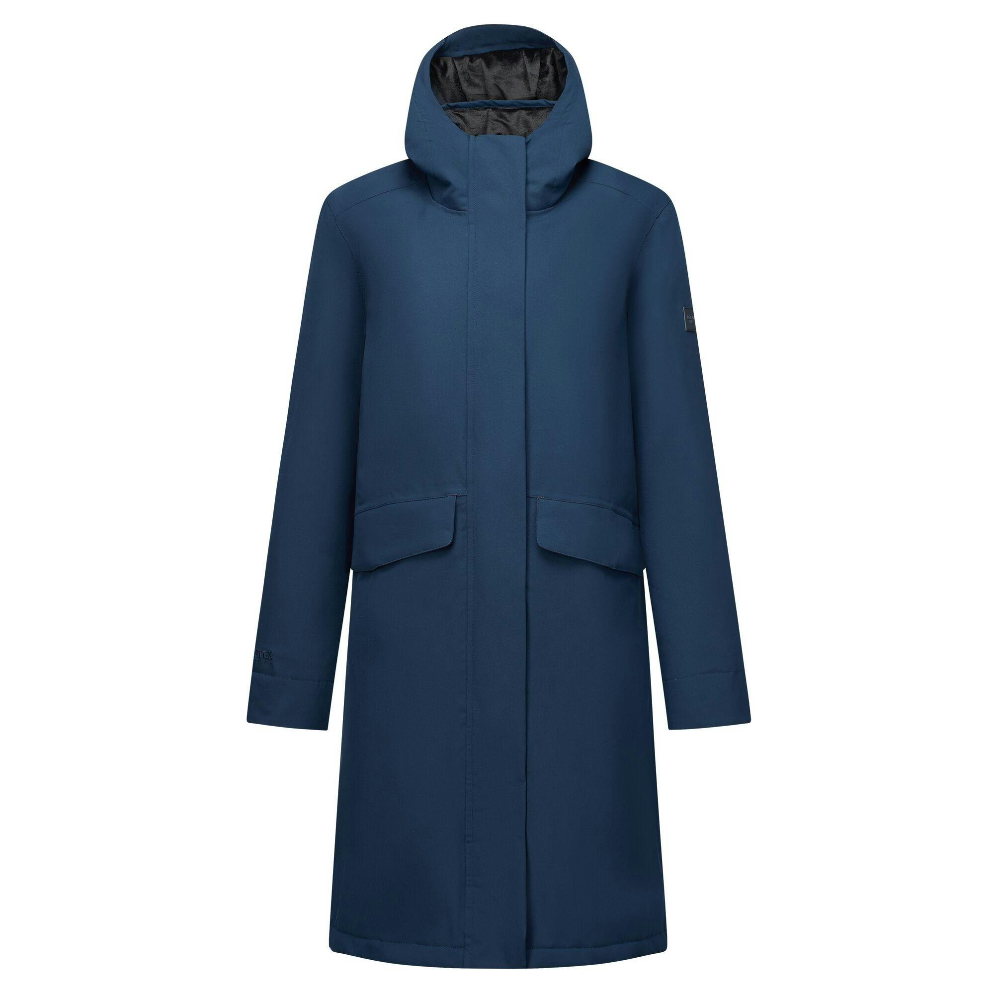Regatta Women's Black / Ramona Waterproof Jacket - Navy/ - 16 Uk - Navy/ - 100% Mixed