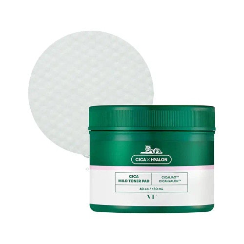 Vt Cica Mild Toner Pad (60Pcs)
