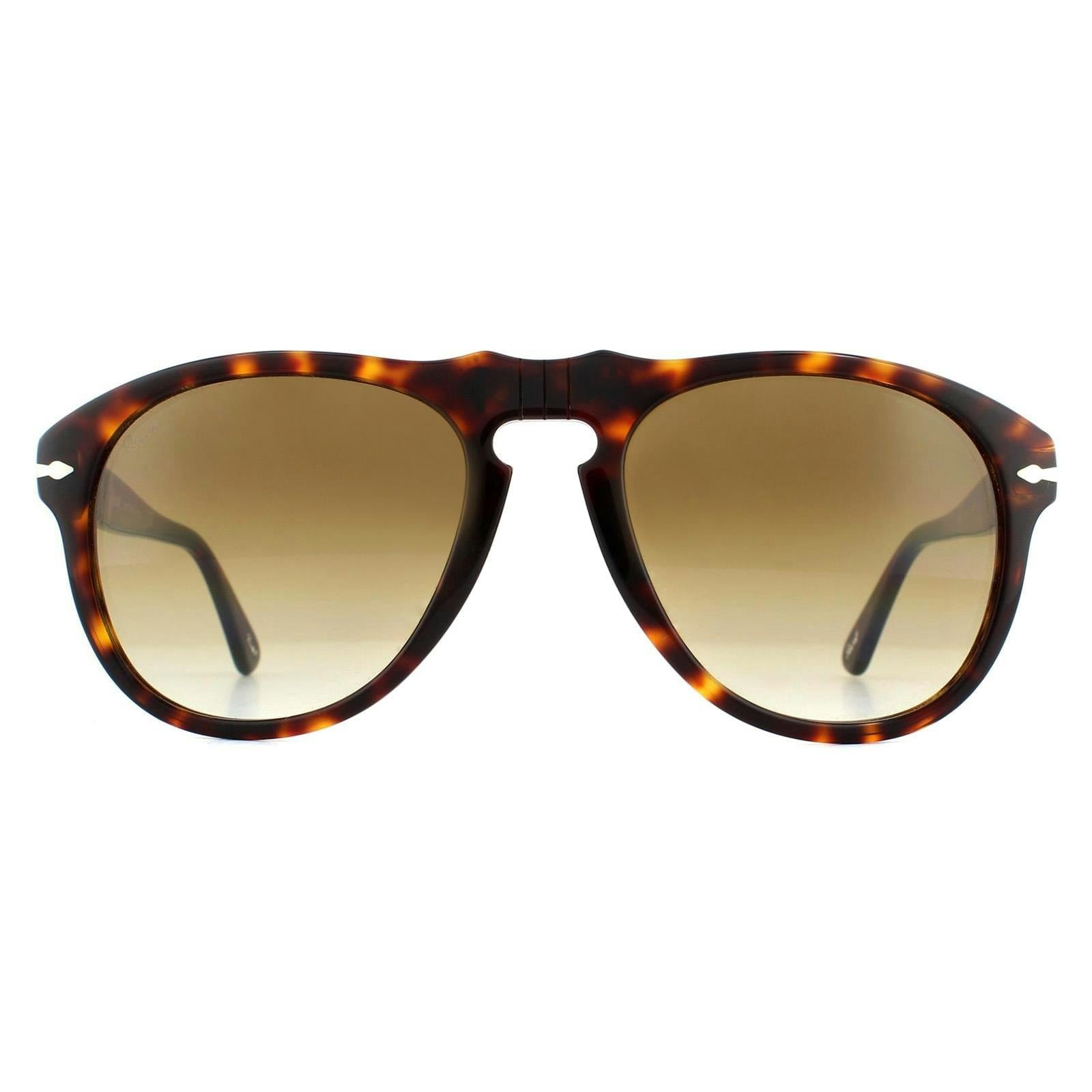 Persol Man Sunglass 649 - Original - Frame color: Havana, Lens color: Gradient Brown - Image 5