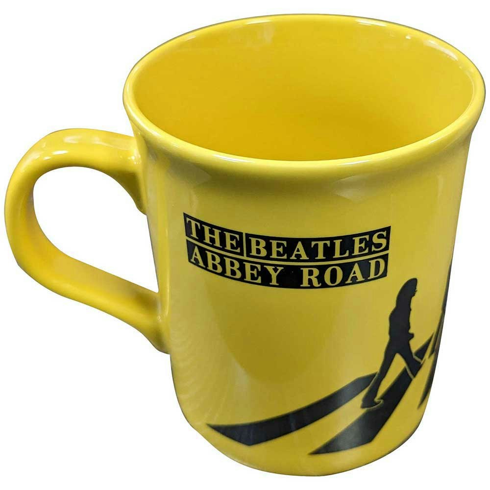 Paradiso Clothing Yellow The Beatles Abbey Road Silhouettes Mug