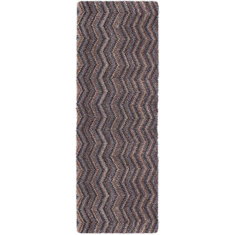 Rackhams Washable Mats - Chevron Design - 50X150 Cm