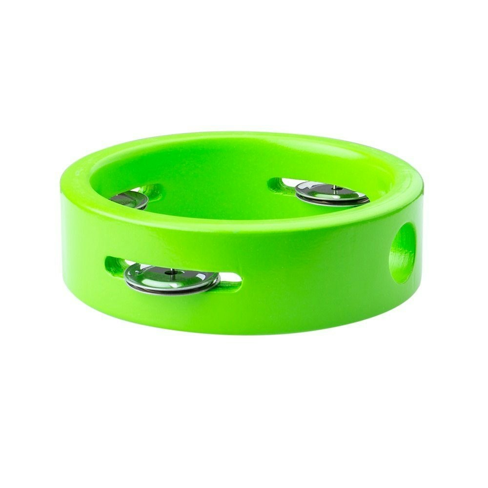 Bigjigs Toys Green Mini Tambourine