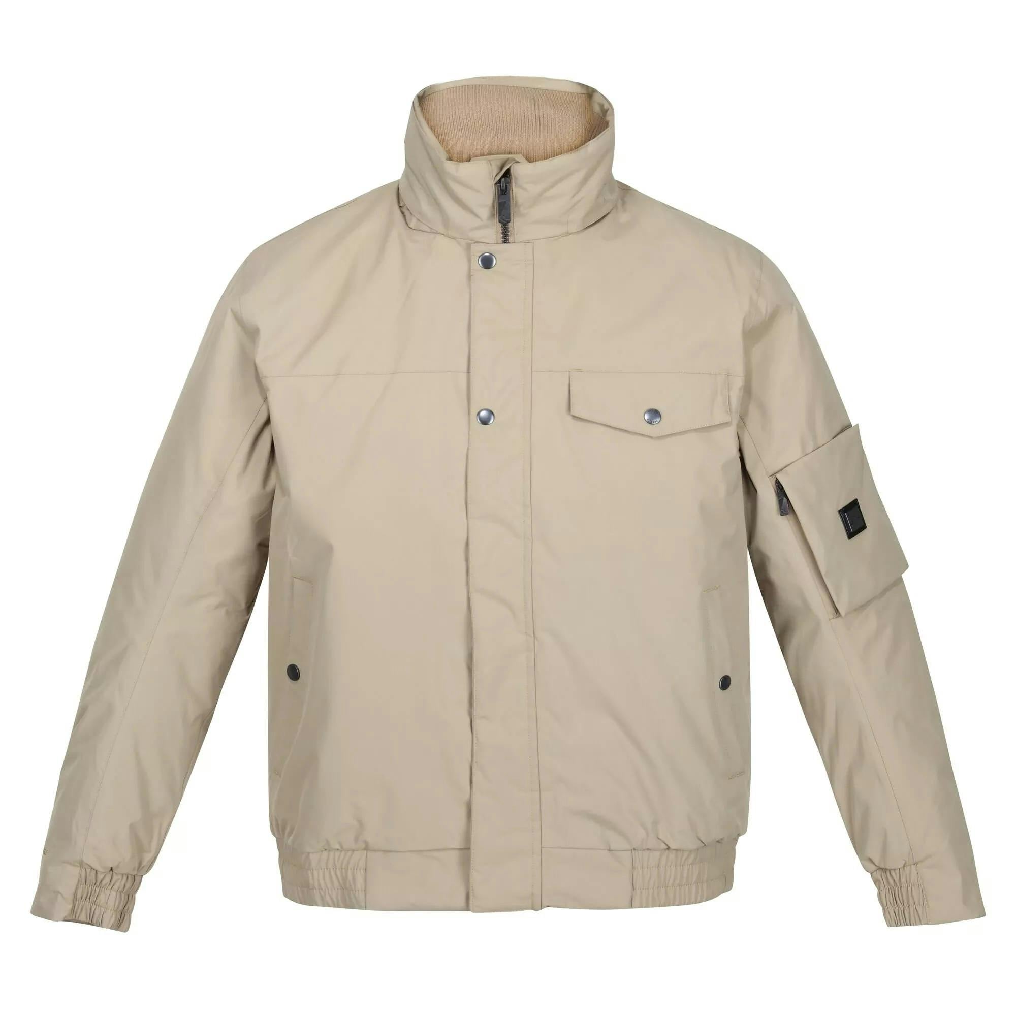 Regatta Men's Gold Raynor Waterproof Jacket - Sand - L - Sand - 100% Polyester