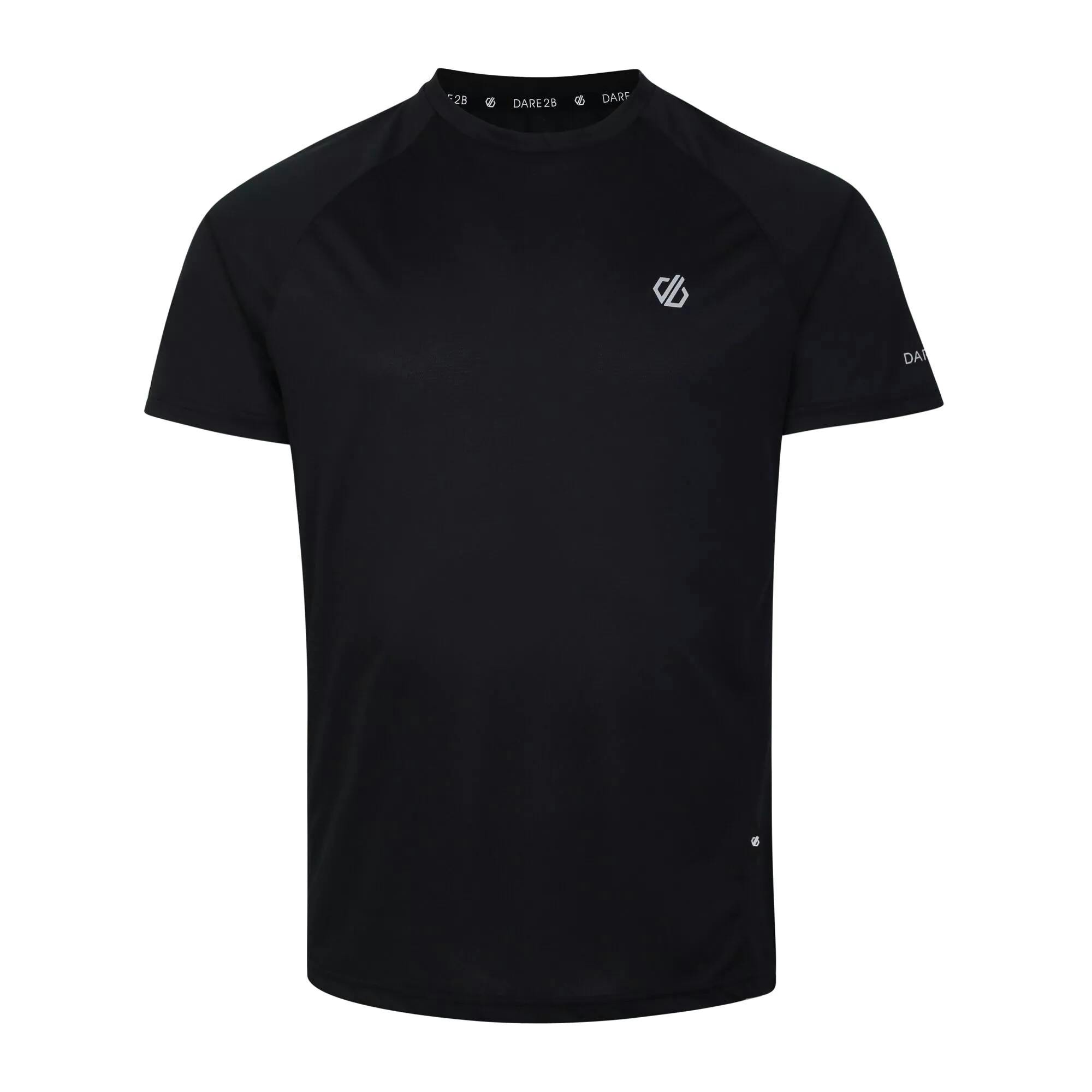 Dare 2B Men's Black Accelerate Lightweight T-Shirt - S