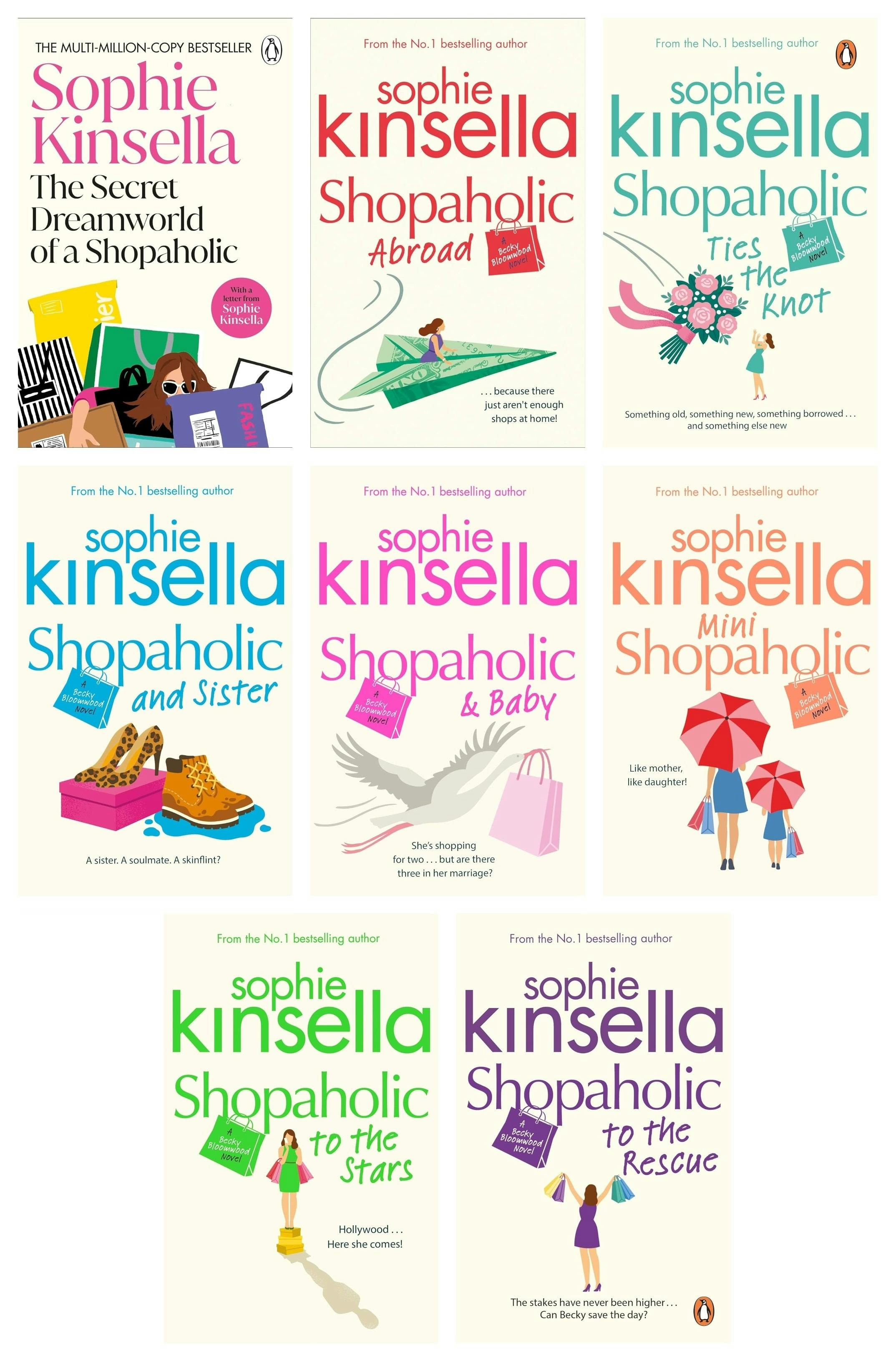 Various Publishers Becky Bloomwood Shopaholic Series 8 Books Collection Set By Sophie Kinsella (Books 1-8) | Romantic Comedy Fiction
