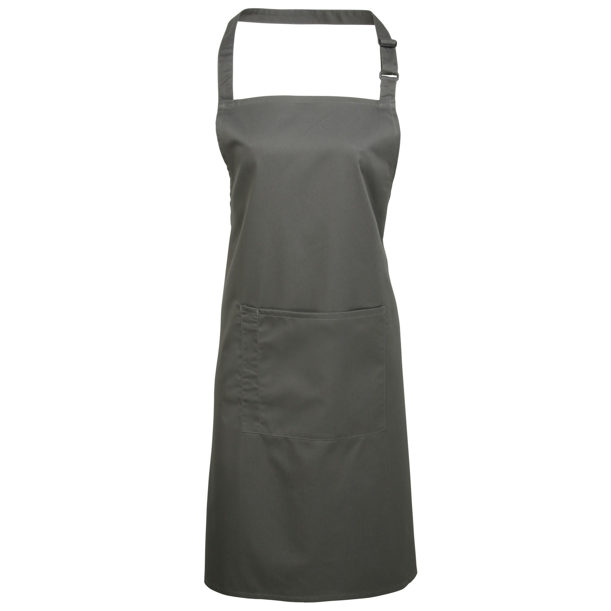 - Premier Ladies/womens Colours Bip Apron With Pocket / Workwear (Pack Of 2) - Image 2
