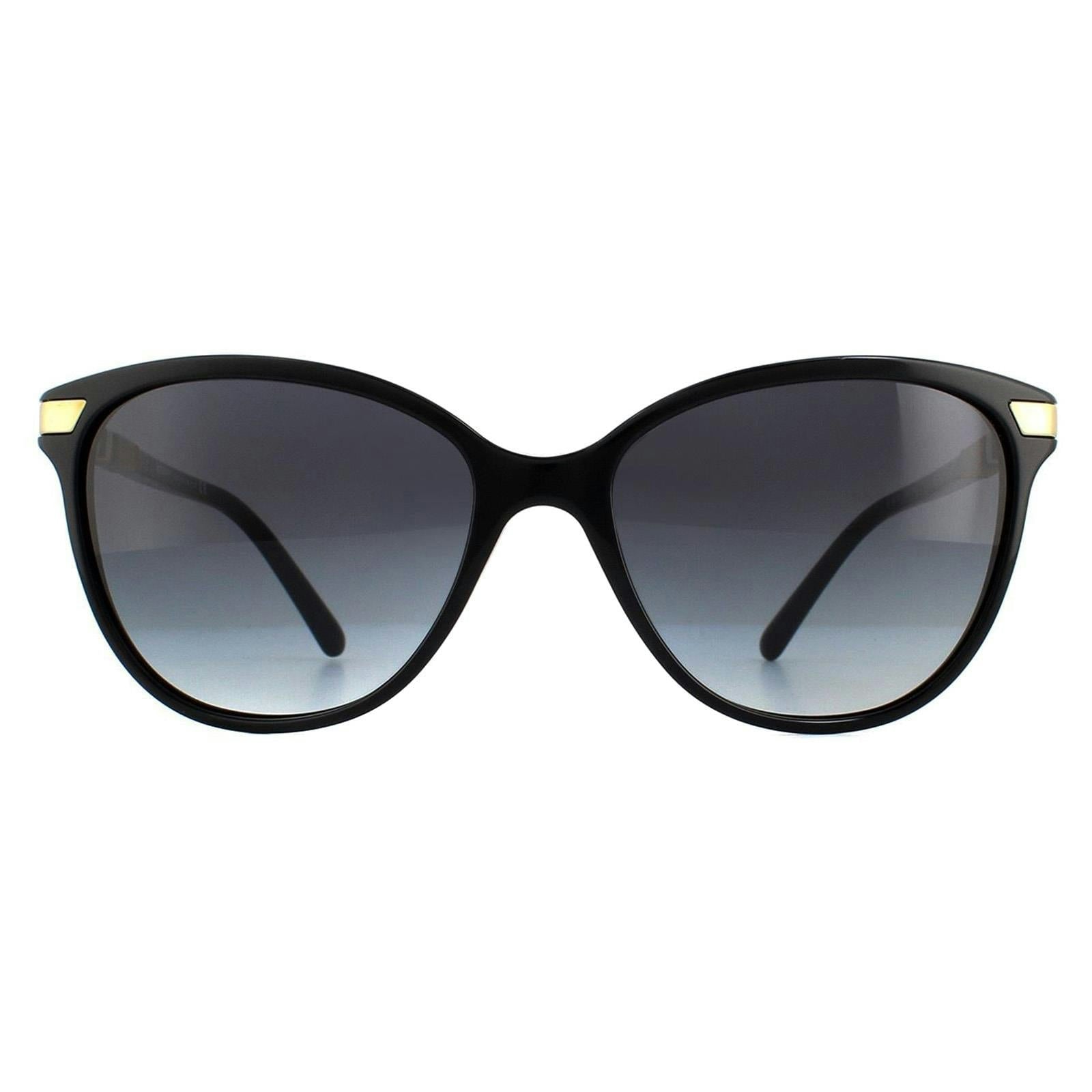 Burberry Sunglasses Be4216 30018G Black With Gold Detailing Grey Gradient - Image 11