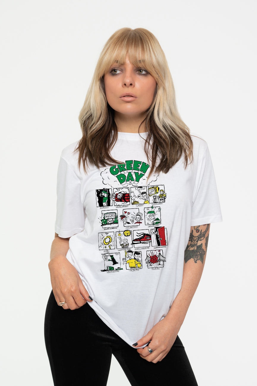 Paradiso Clothing Unisex Green Day Dookie Hall Of Fame T Shirt - Xxl