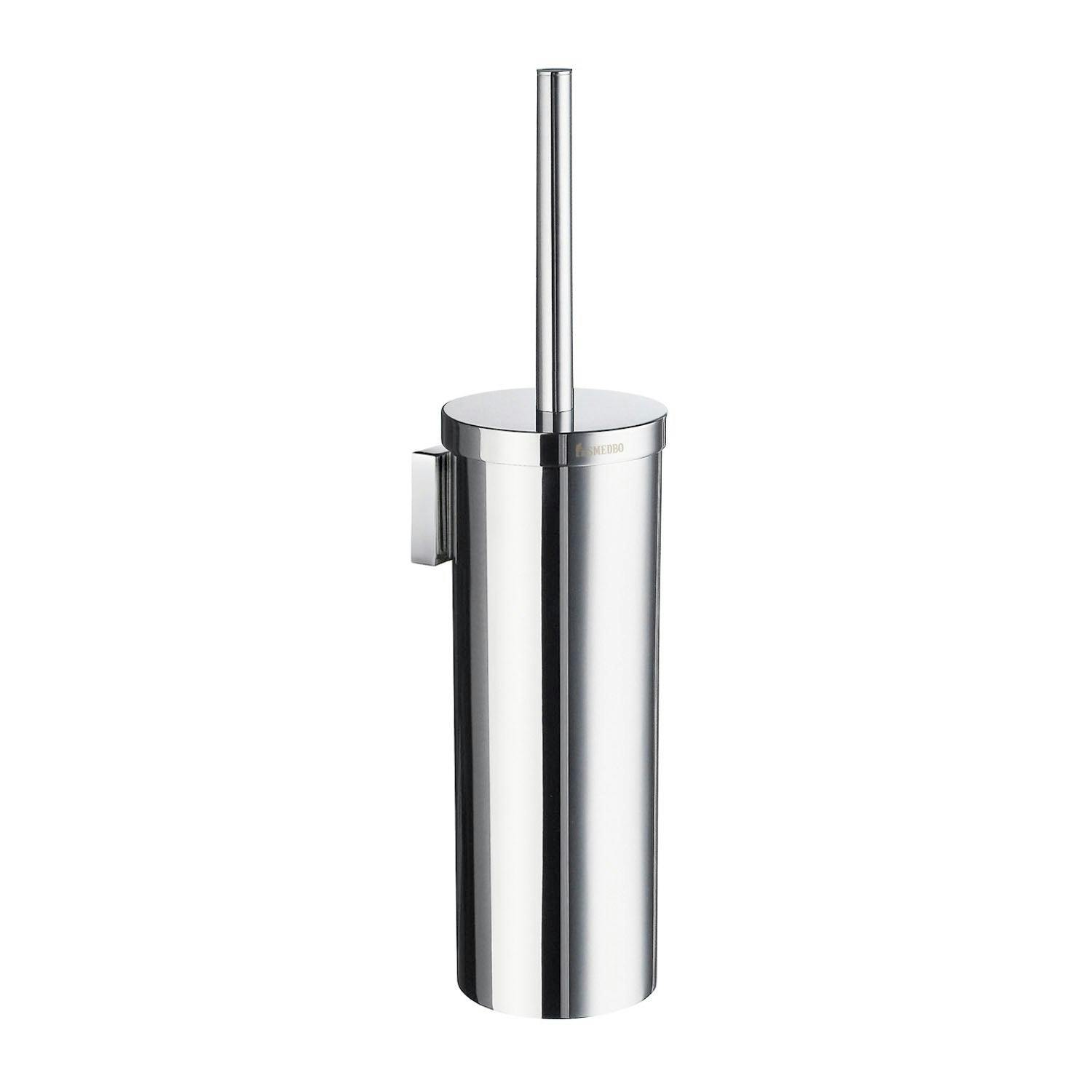 Rackhams Polished Chrome Toilet Brush And Holder